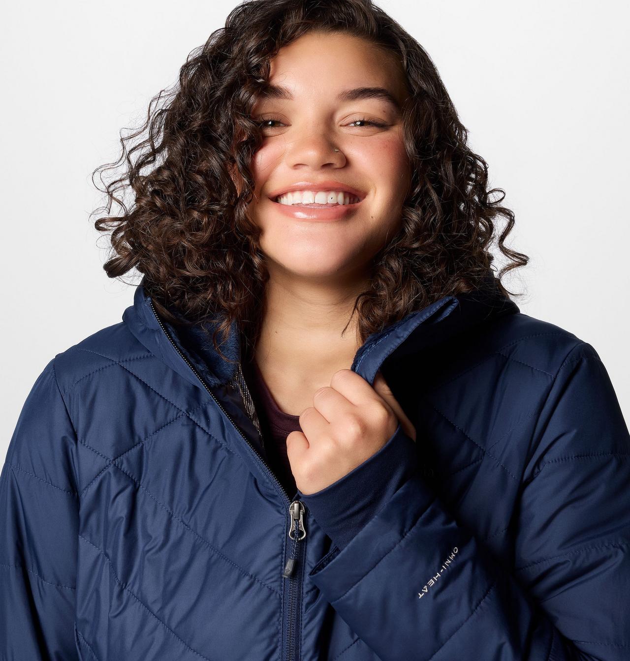 Women's Heavenly™ Long Hooded Jacket - Plus Size 5