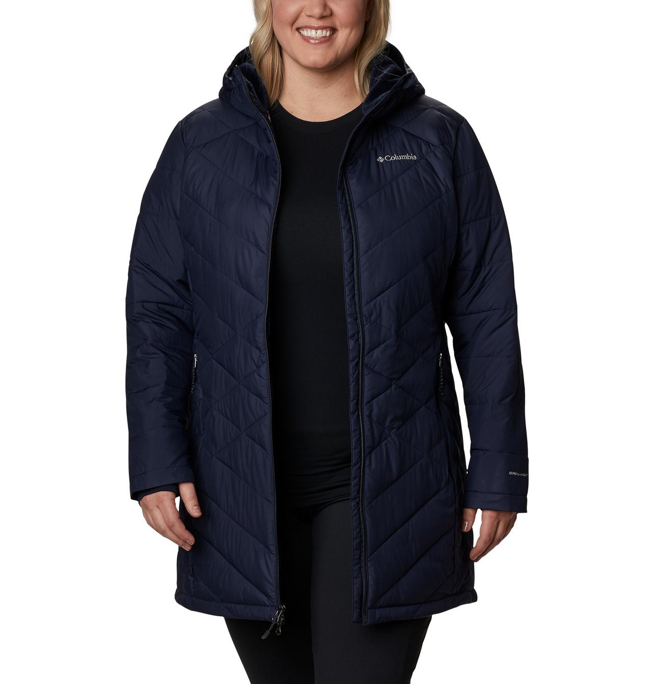 Women's Heavenly™ Long Hooded Jacket - Plus Size 1
