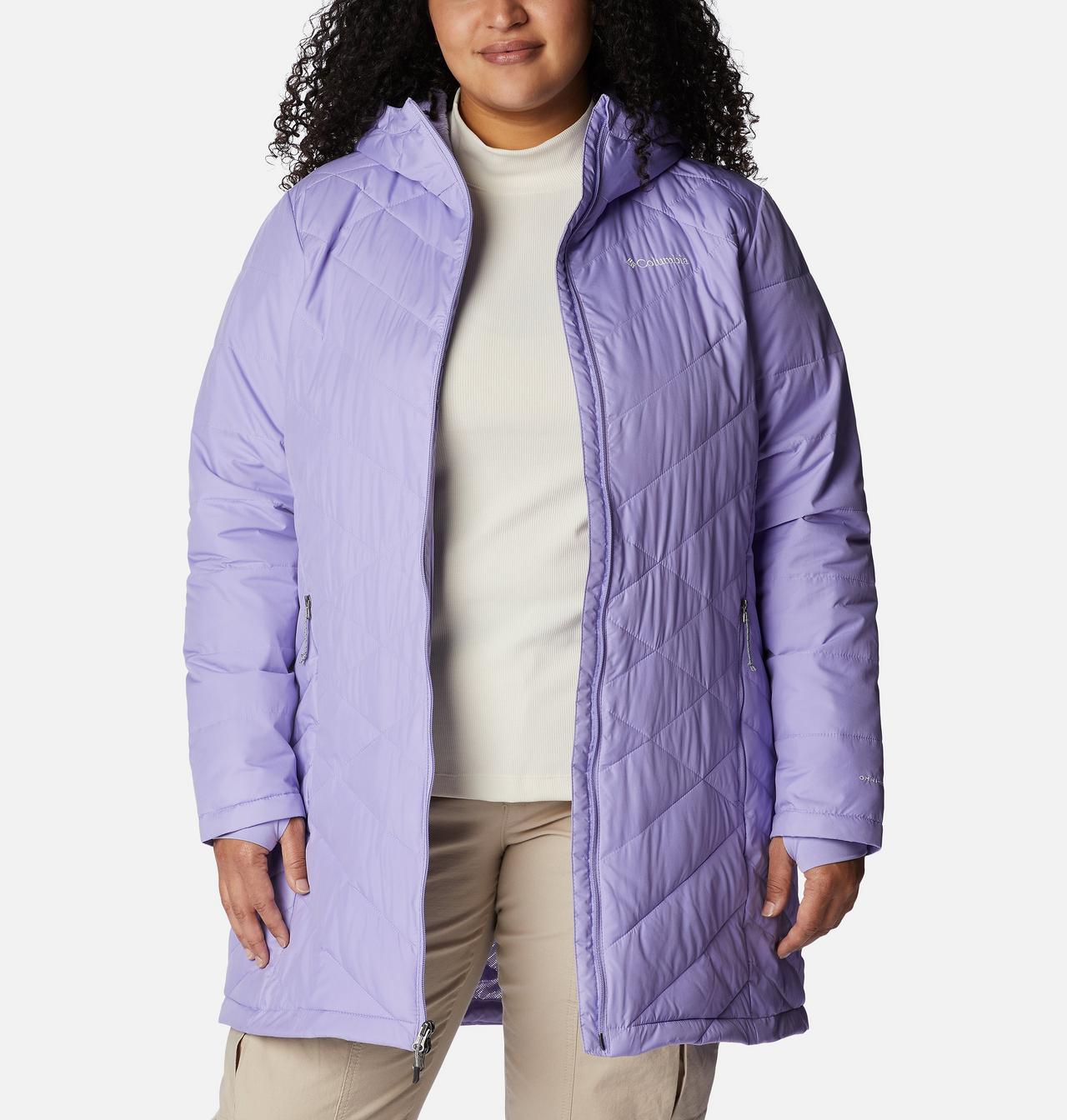 Women's Heavenly™ Long Hooded Jacket - Plus Size 7