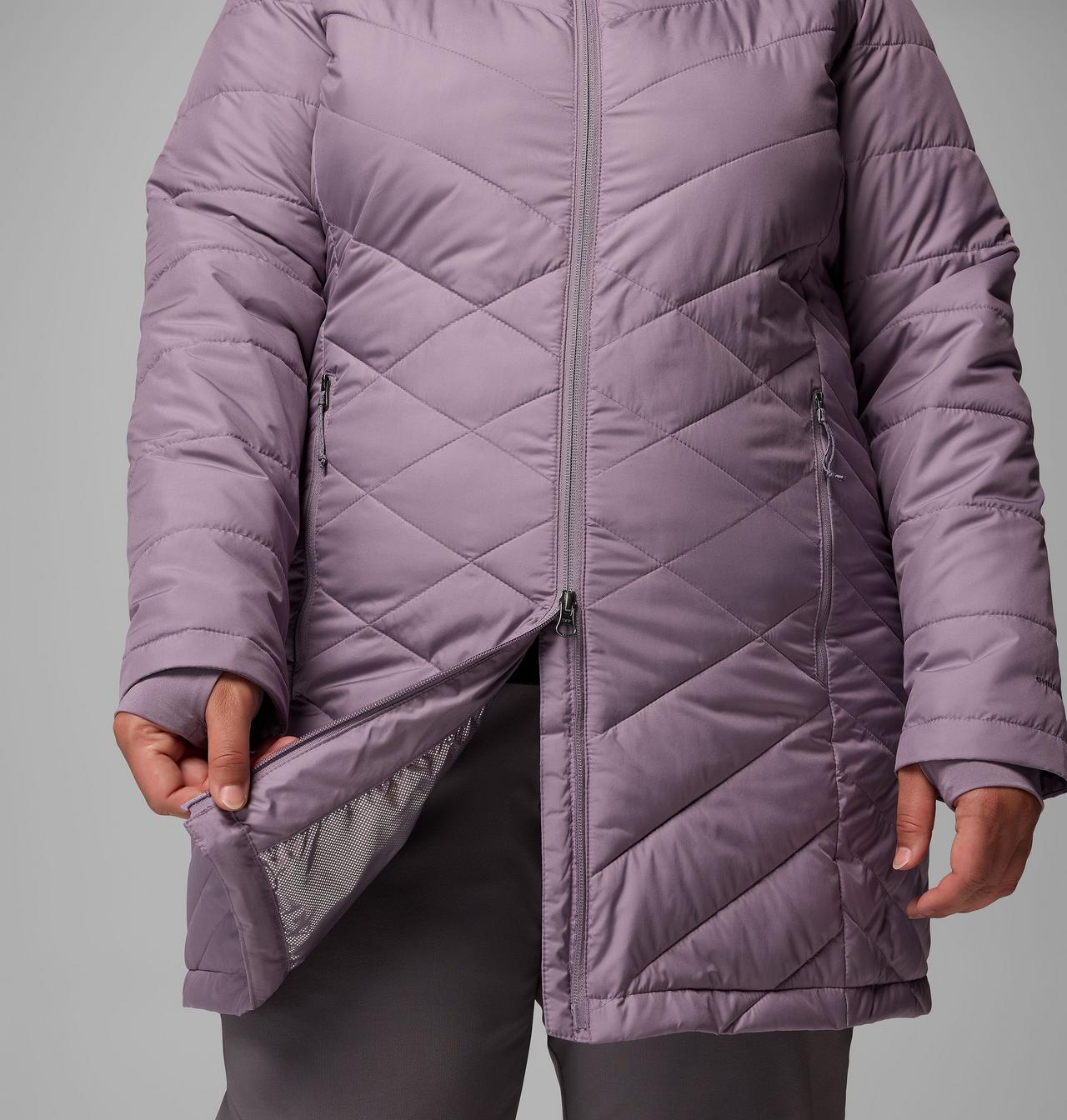 Veste longue à capuchon Heavenly™ pour femme - Grandes tailles 9