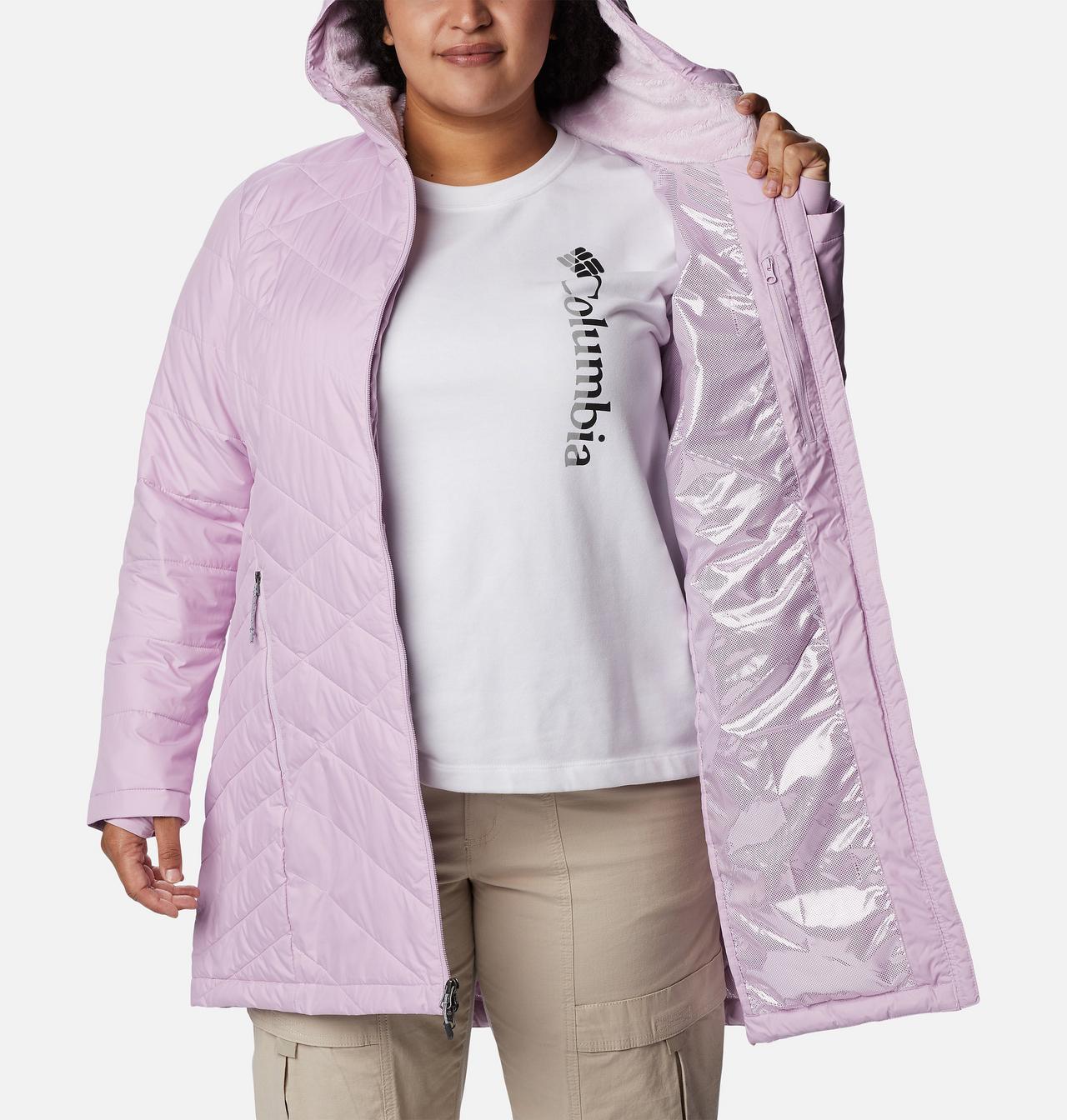 Women's Heavenly™ Long Hooded Jacket - Plus Size 5