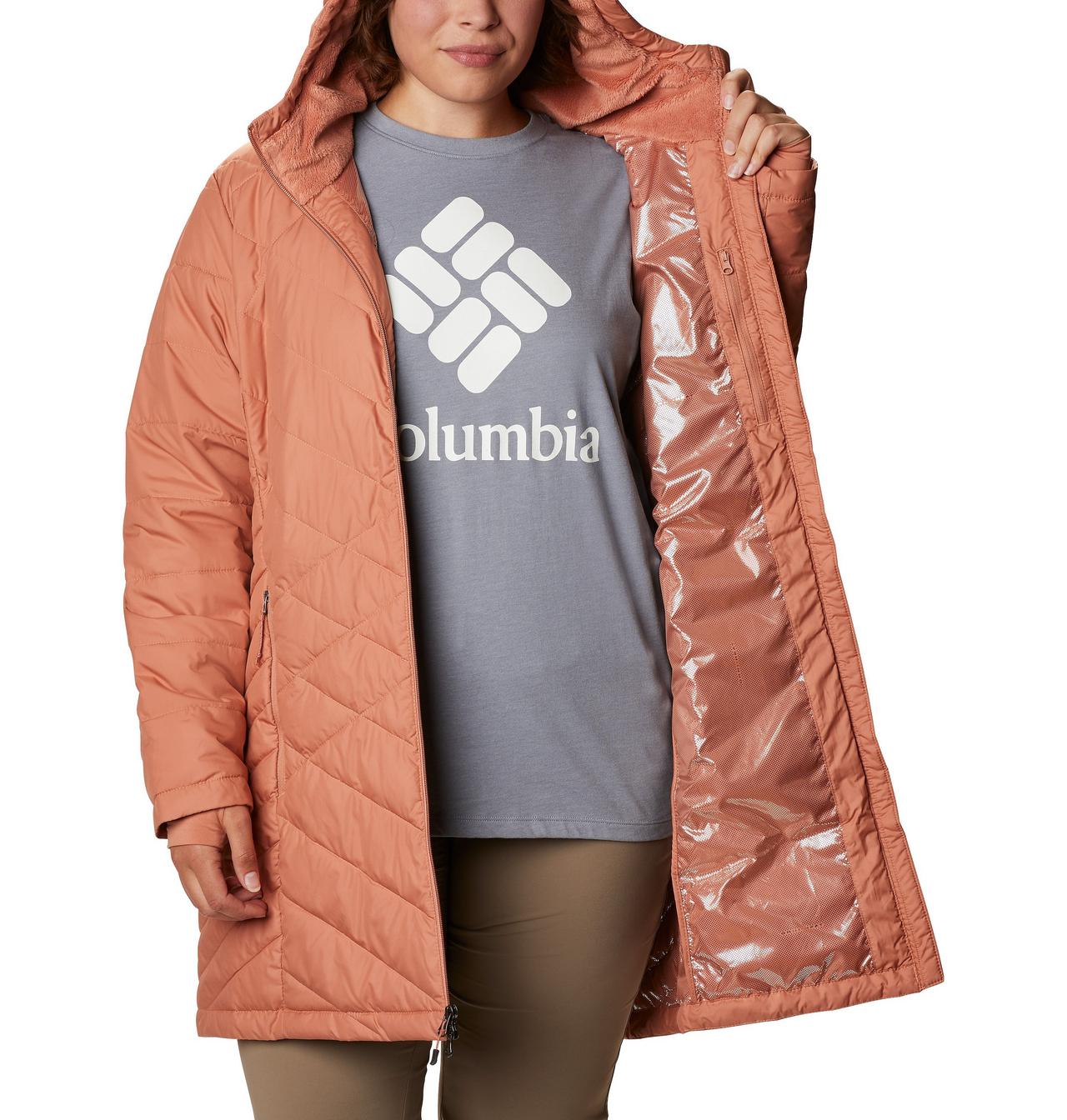 Women's Heavenly™ Long Hooded Jacket - Plus Size 5