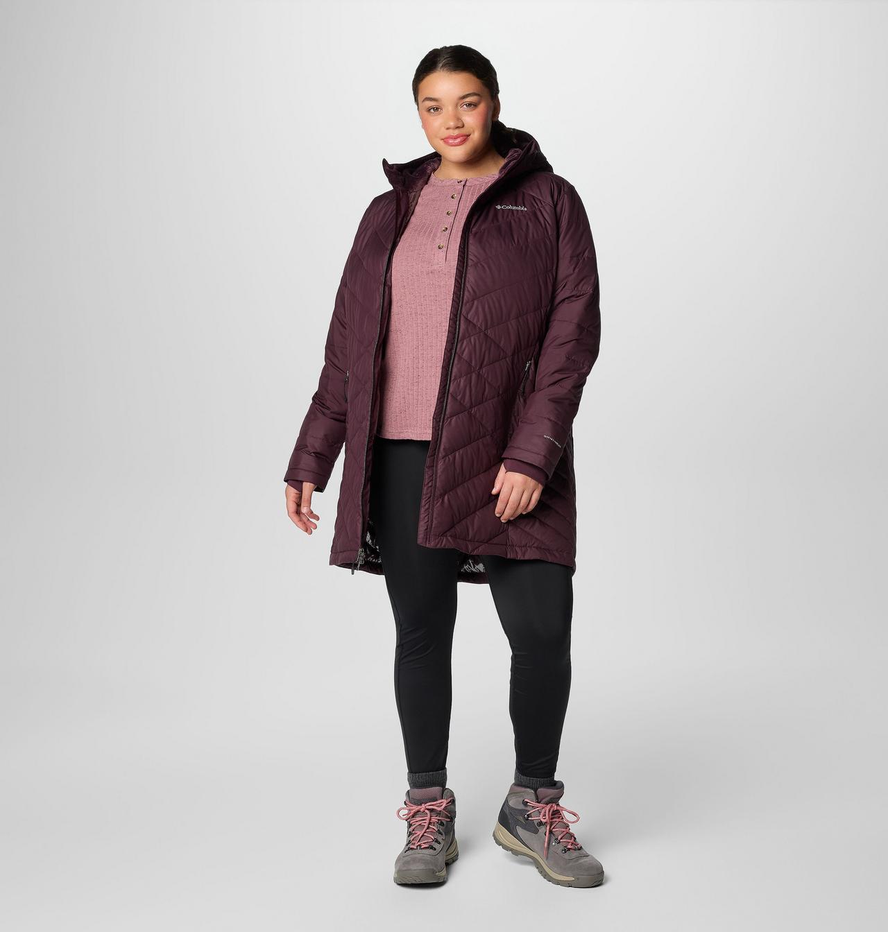 Women's Heavenly™ Long Hooded Jacket - Plus Size 3