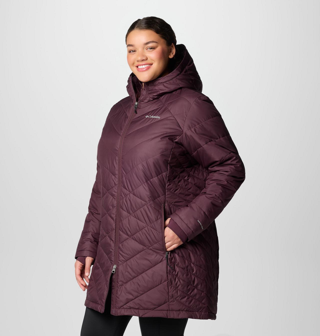 Women's Heavenly™ Long Hooded Jacket - Plus Size 4