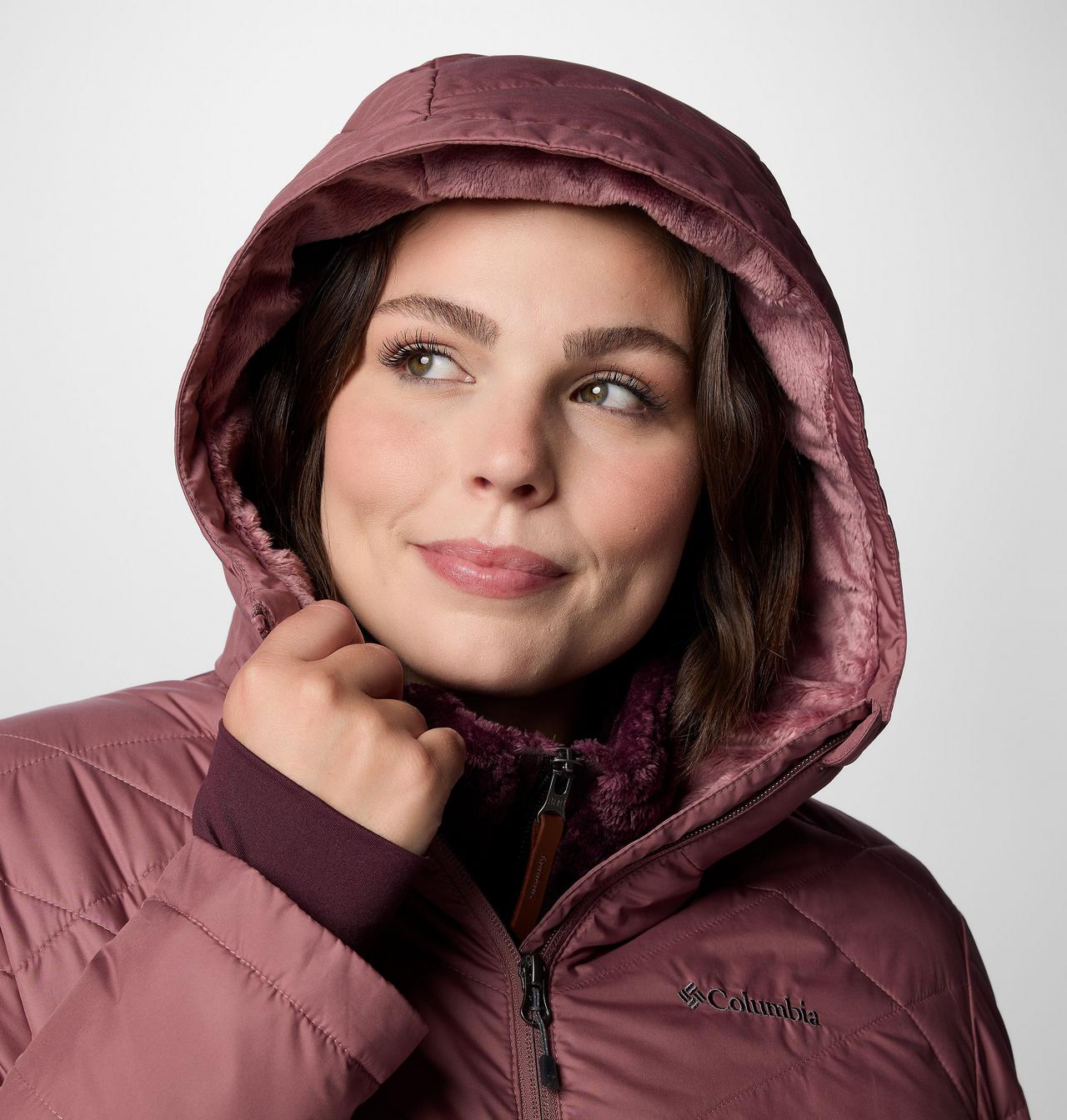 Women's Heavenly™ Long Hooded Jacket - Plus Size 5