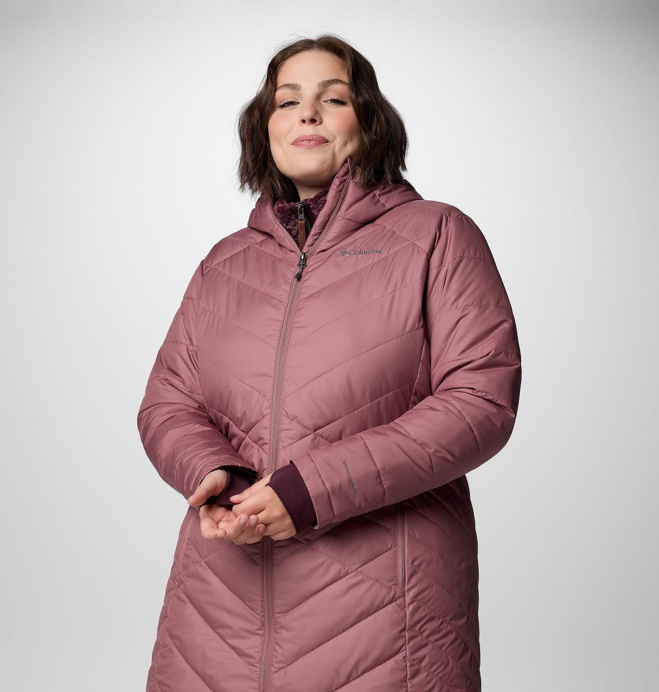 Women's Heavenly™ Long Hooded Jacket - Plus Size 6