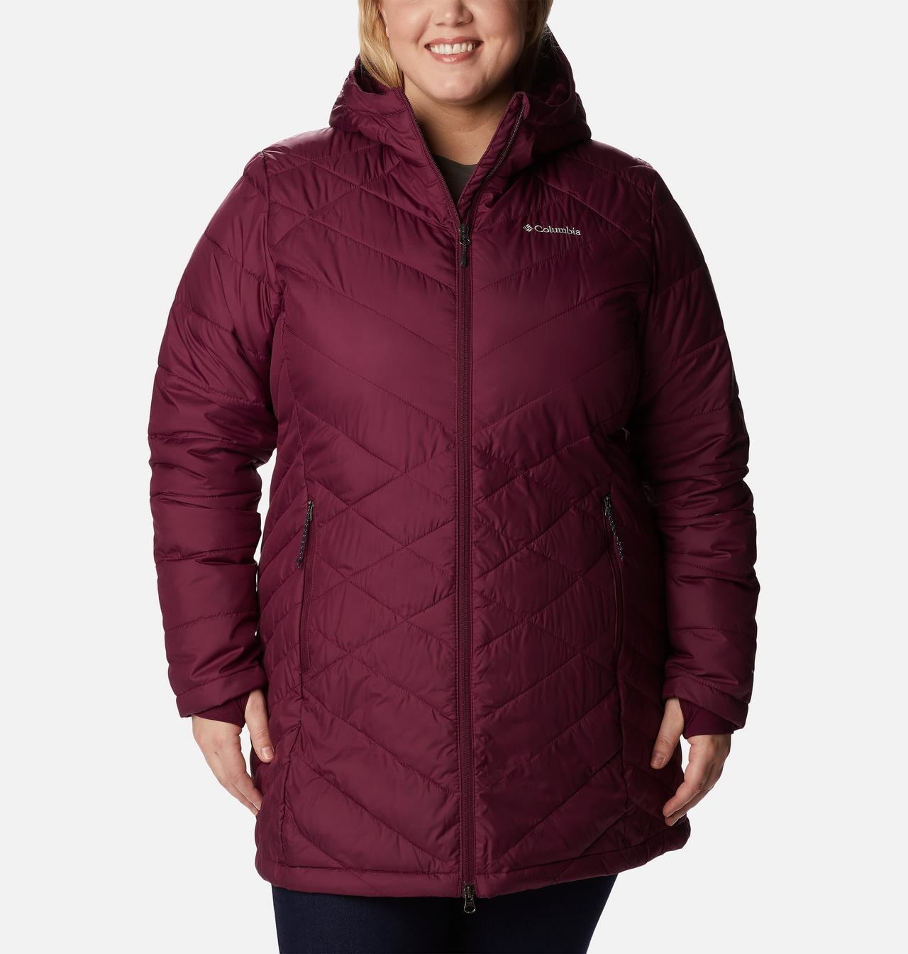 Women's Heavenly™ Long Hooded Jacket - Plus Size 1