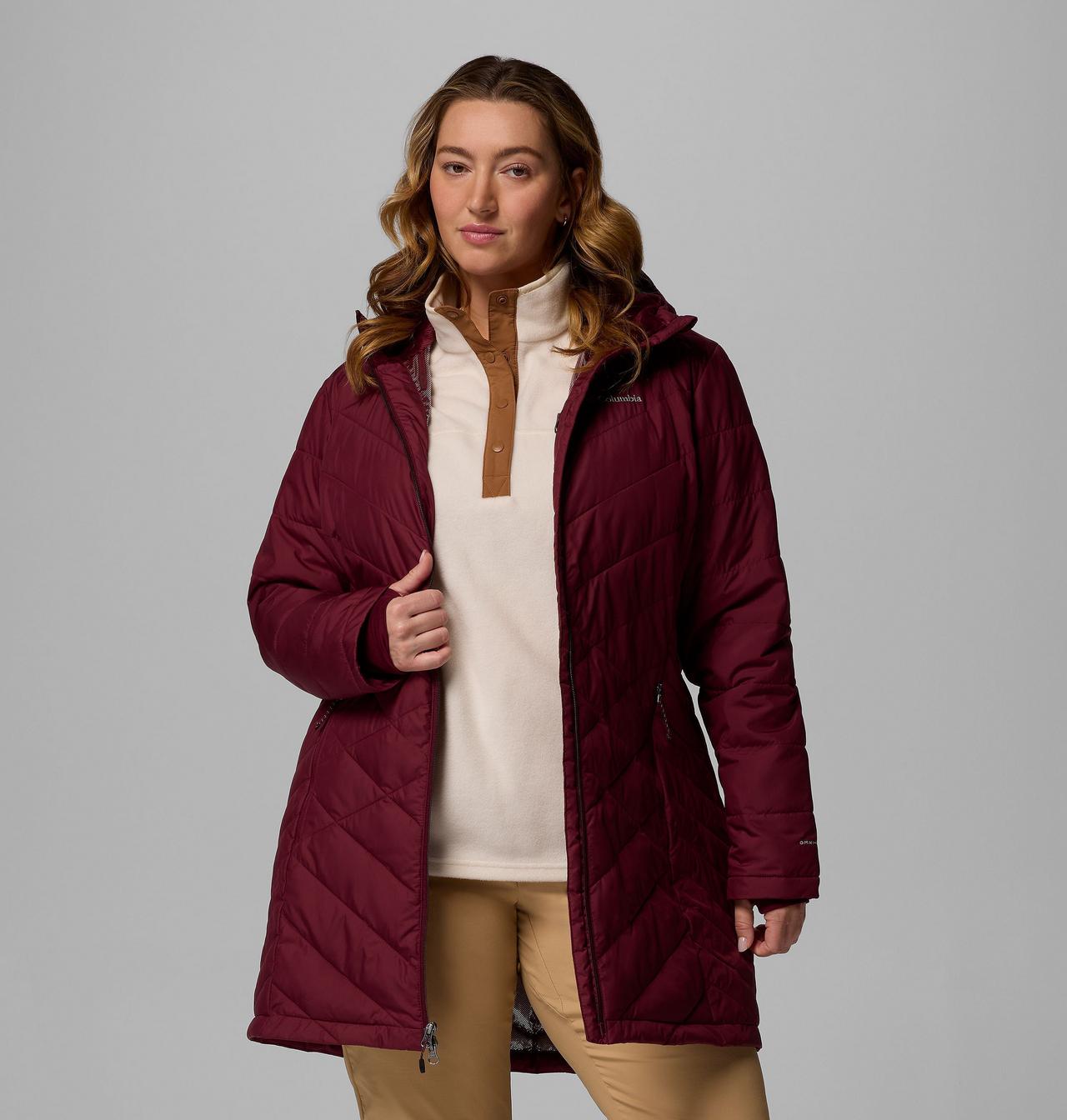 Women's Heavenly™ Long Hooded Jacket - Plus Size 5
