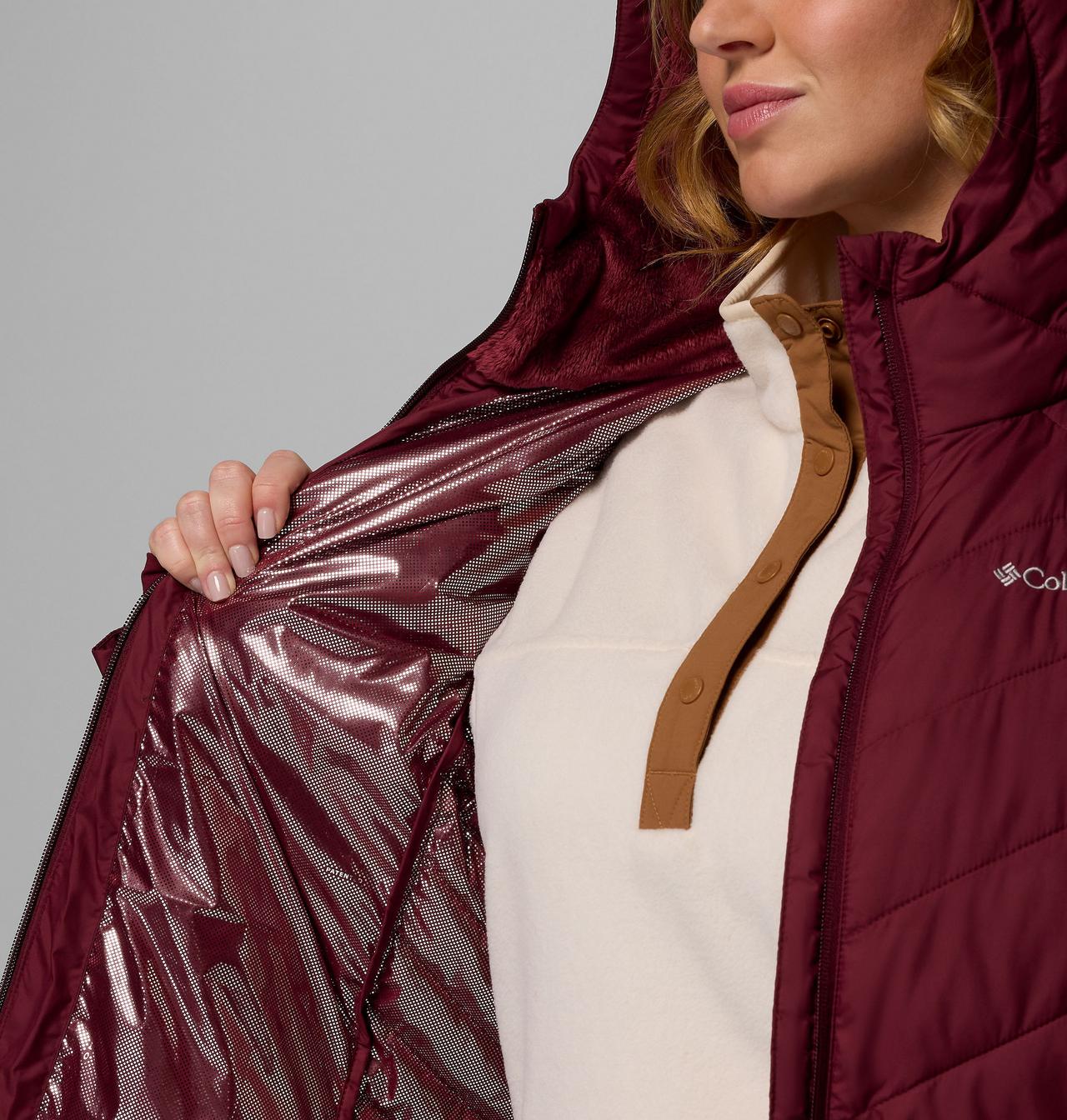 Women's Heavenly™ Long Hooded Jacket - Plus Size 6