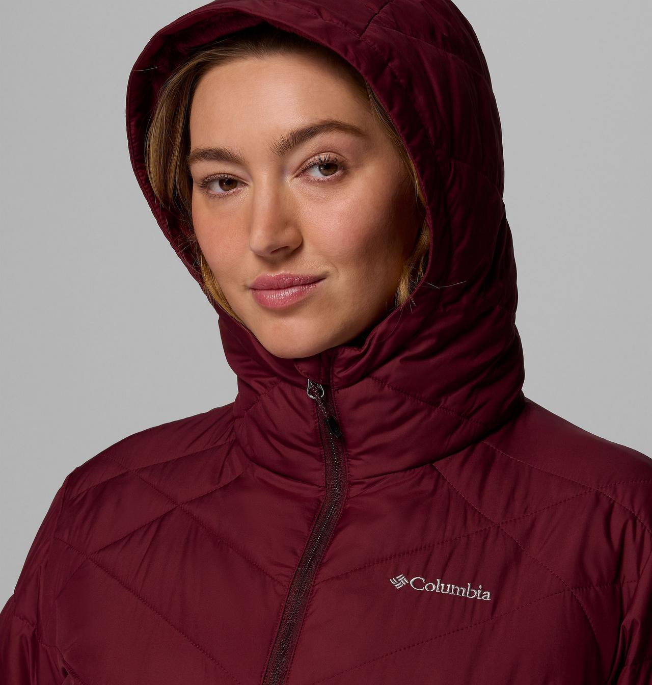 Women's Heavenly™ Long Hooded Jacket - Plus Size 8