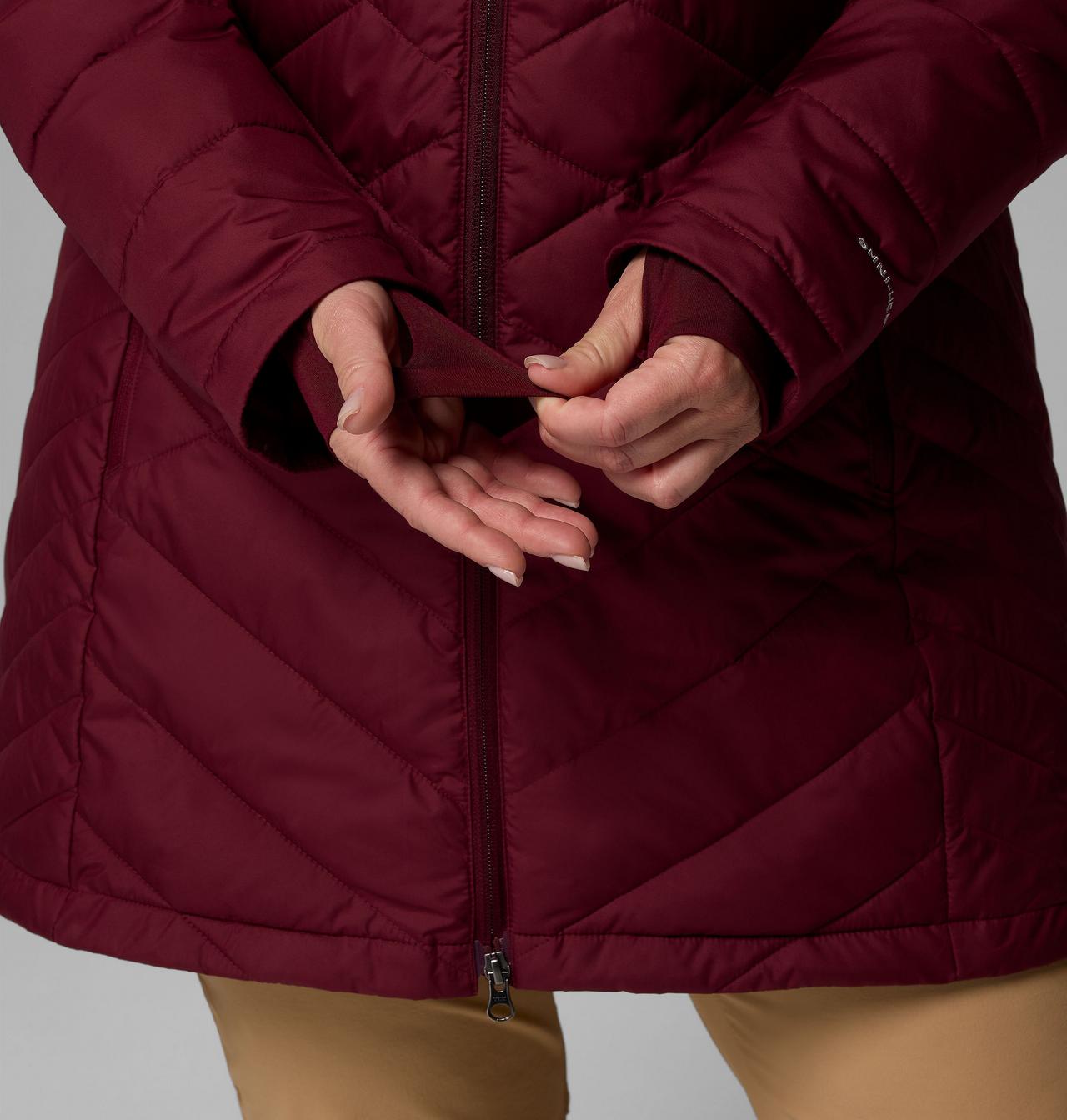 Women's Heavenly™ Long Hooded Jacket - Plus Size 9