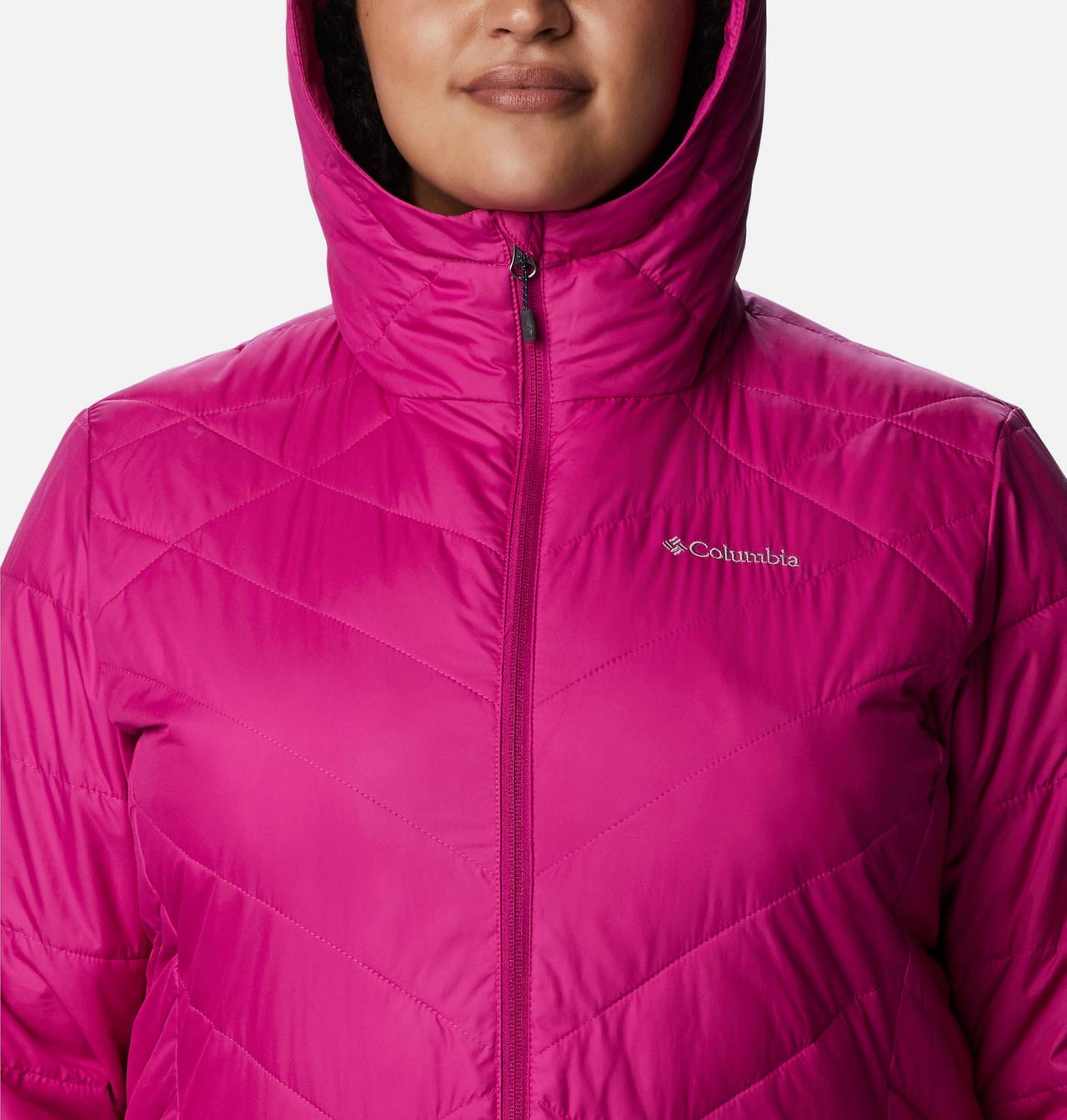 Women's Heavenly™ Long Hooded Jacket - Plus Size 4