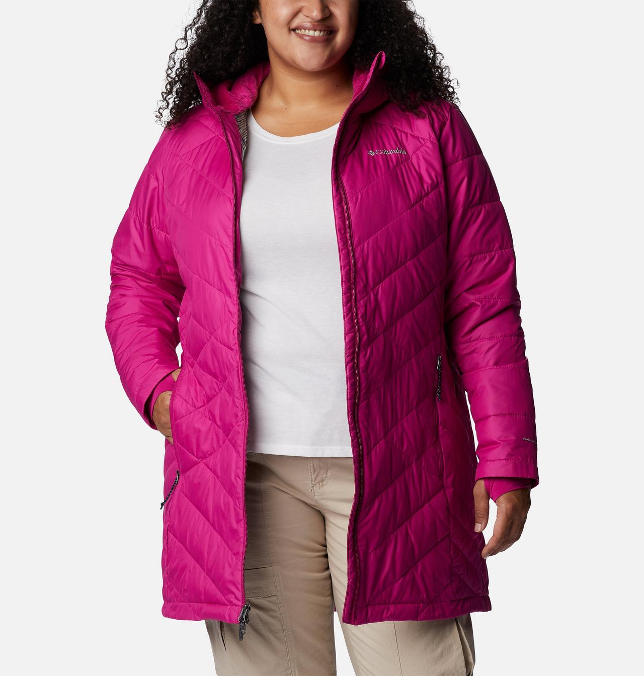 Women's Heavenly™ Long Hooded Jacket - Plus Size 6