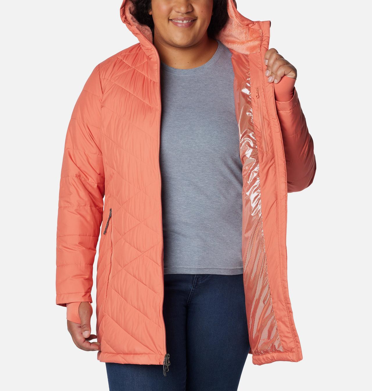Women's Heavenly™ Long Hooded Jacket - Plus Size 5