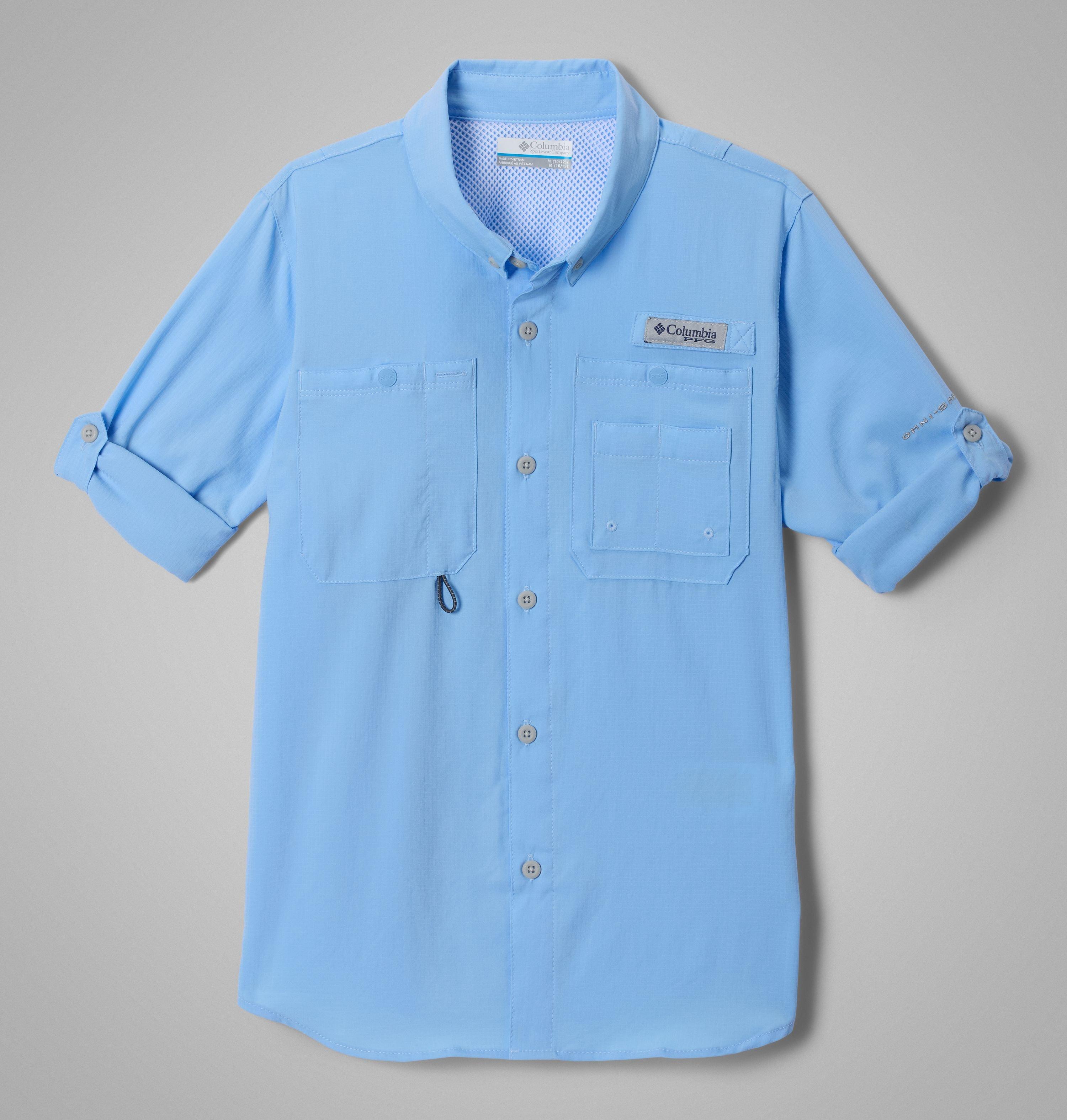 Kids' PFG Crystal Springs Long Sleeve Shirt | 486 | XS 3