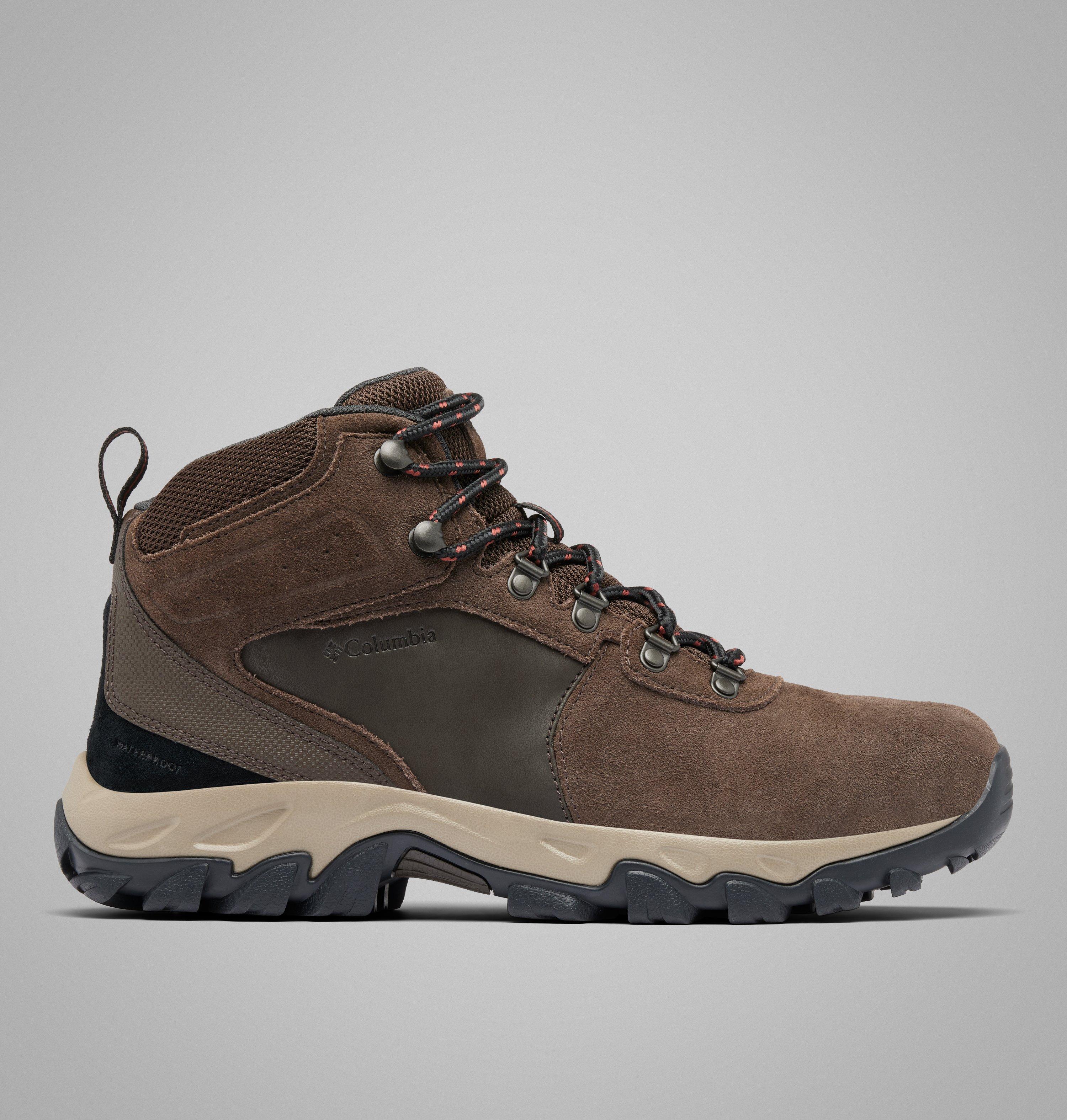 Columbia Men's Newton Ridge  Plus II Suede Waterproof Hiking Boot-