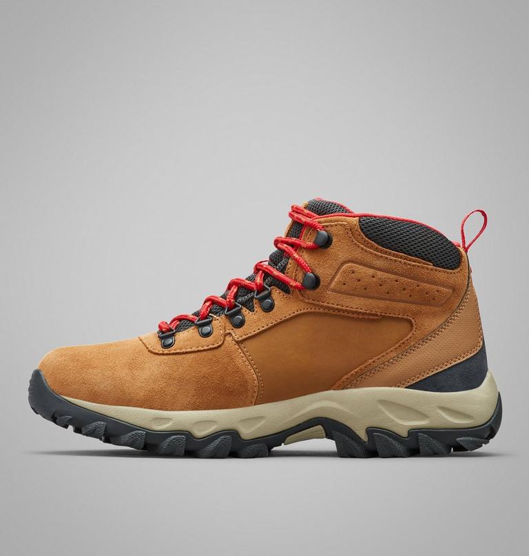 Bota de senderismo impermeable de ante Newton Ridge Plus II para hombre, Color: Elk, Mountain Red, image 5