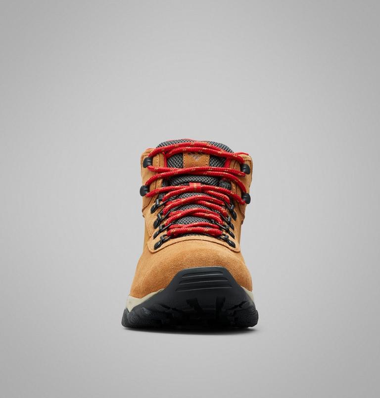 Bota de senderismo impermeable de ante Newton Ridge Plus II para hombre, Color: Elk, Mountain Red, image 7