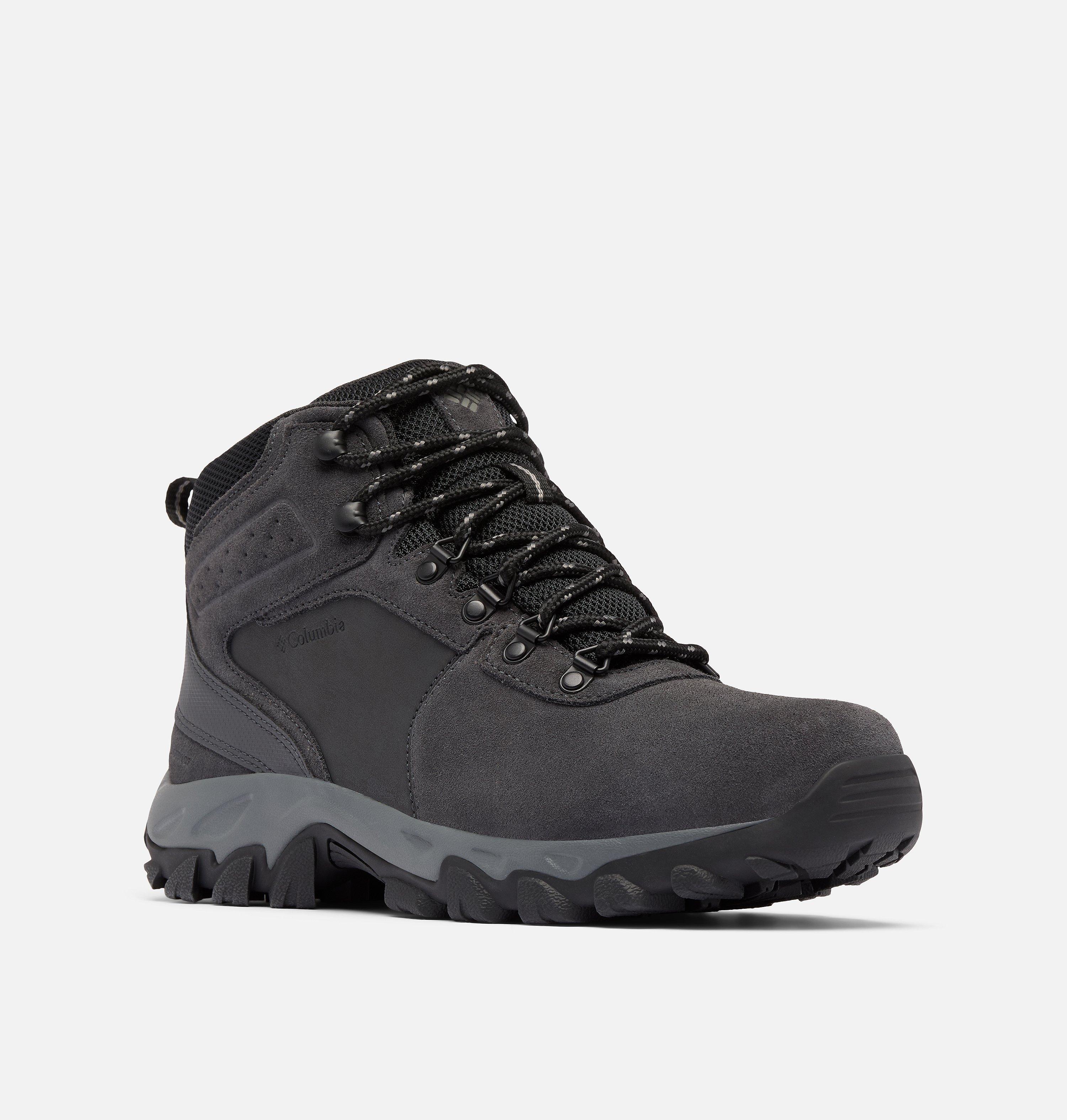 Men's Newton Ridge Plus II Suede Waterproof Hiking Boot - Wide 3