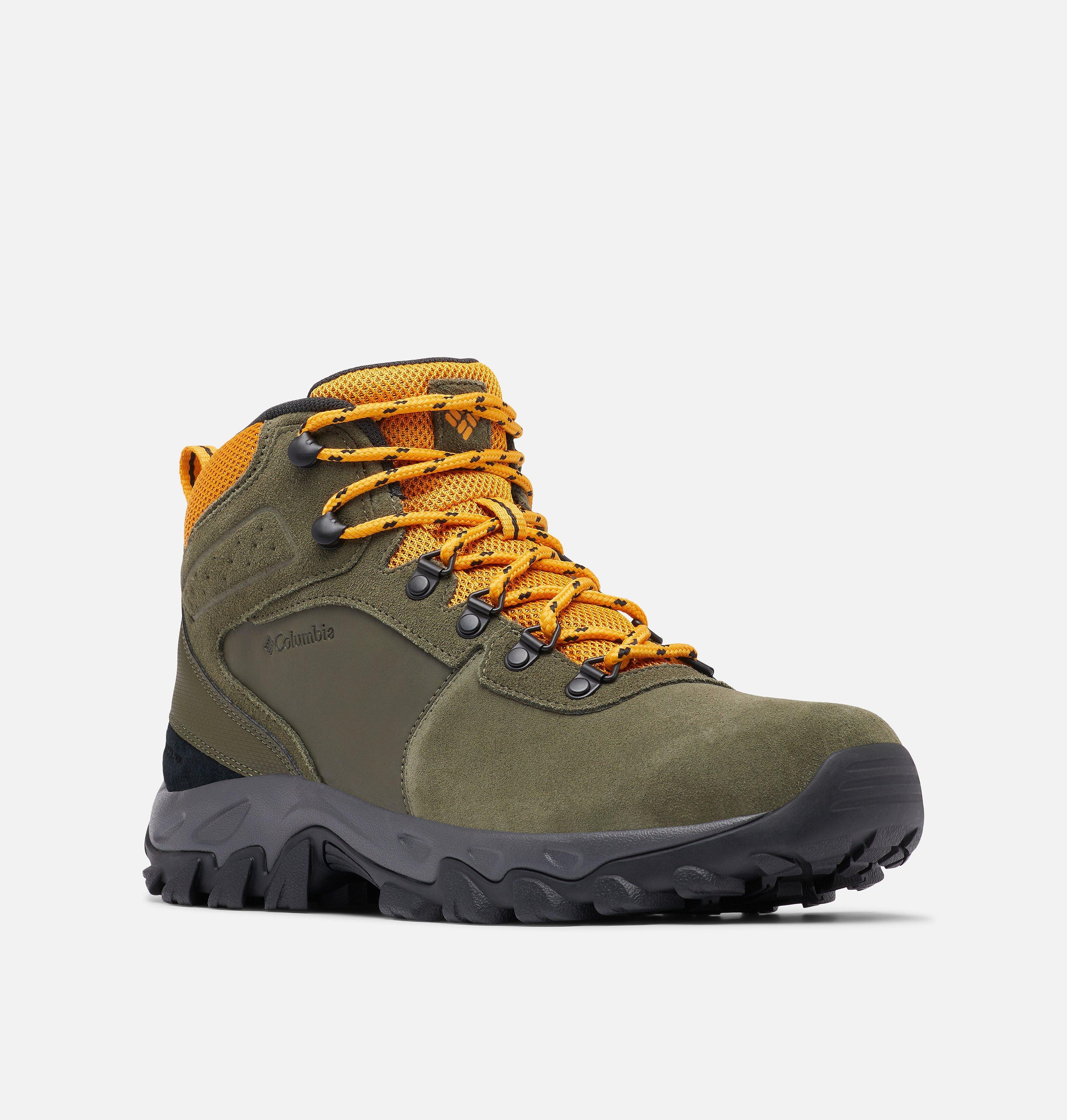 Men's Newton Ridge Plus II Suede Waterproof Hiking Boot - Wide 2