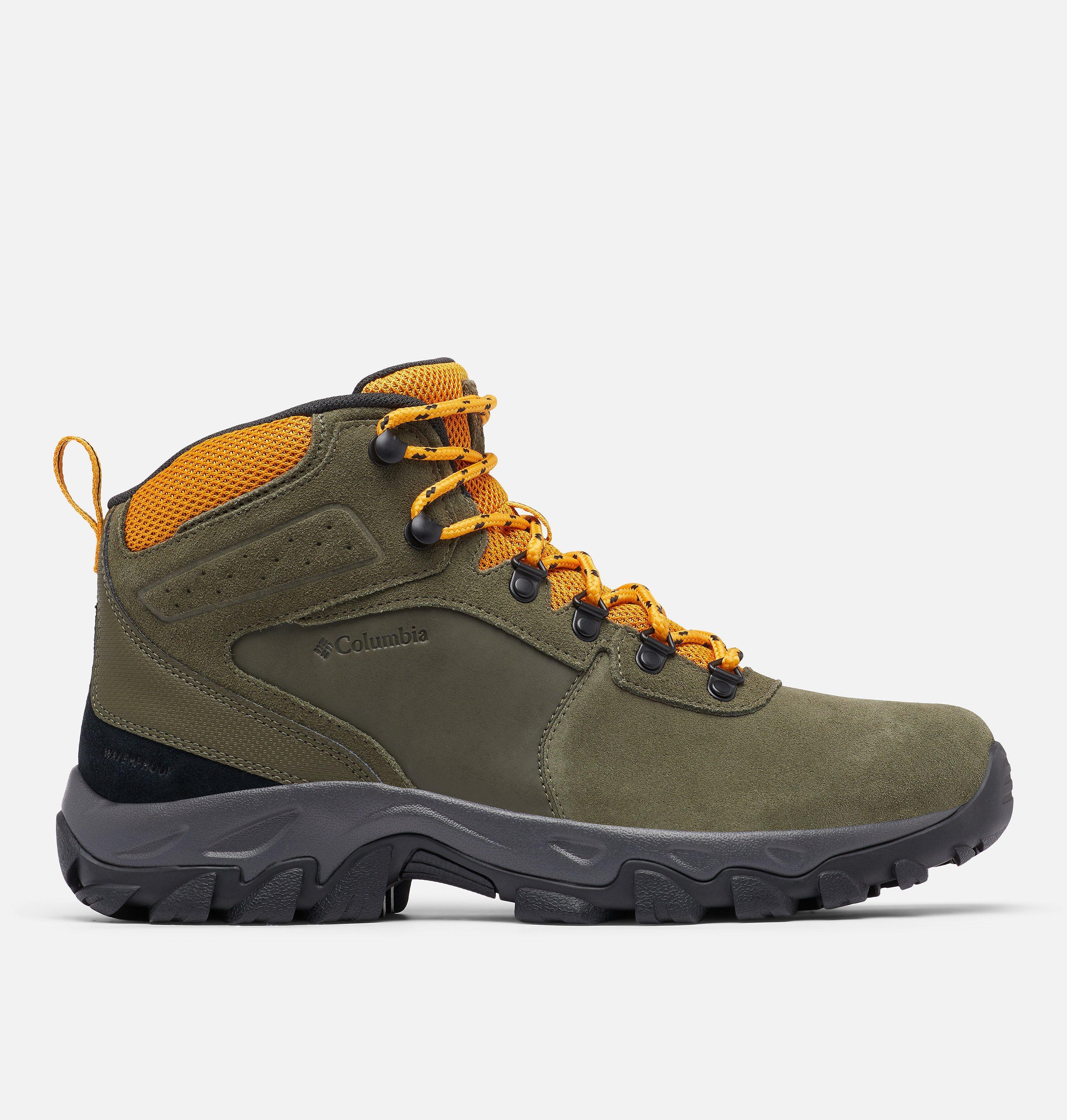 Men's Newton Ridge Plus II Suede Waterproof Hiking Boot - Wide 1