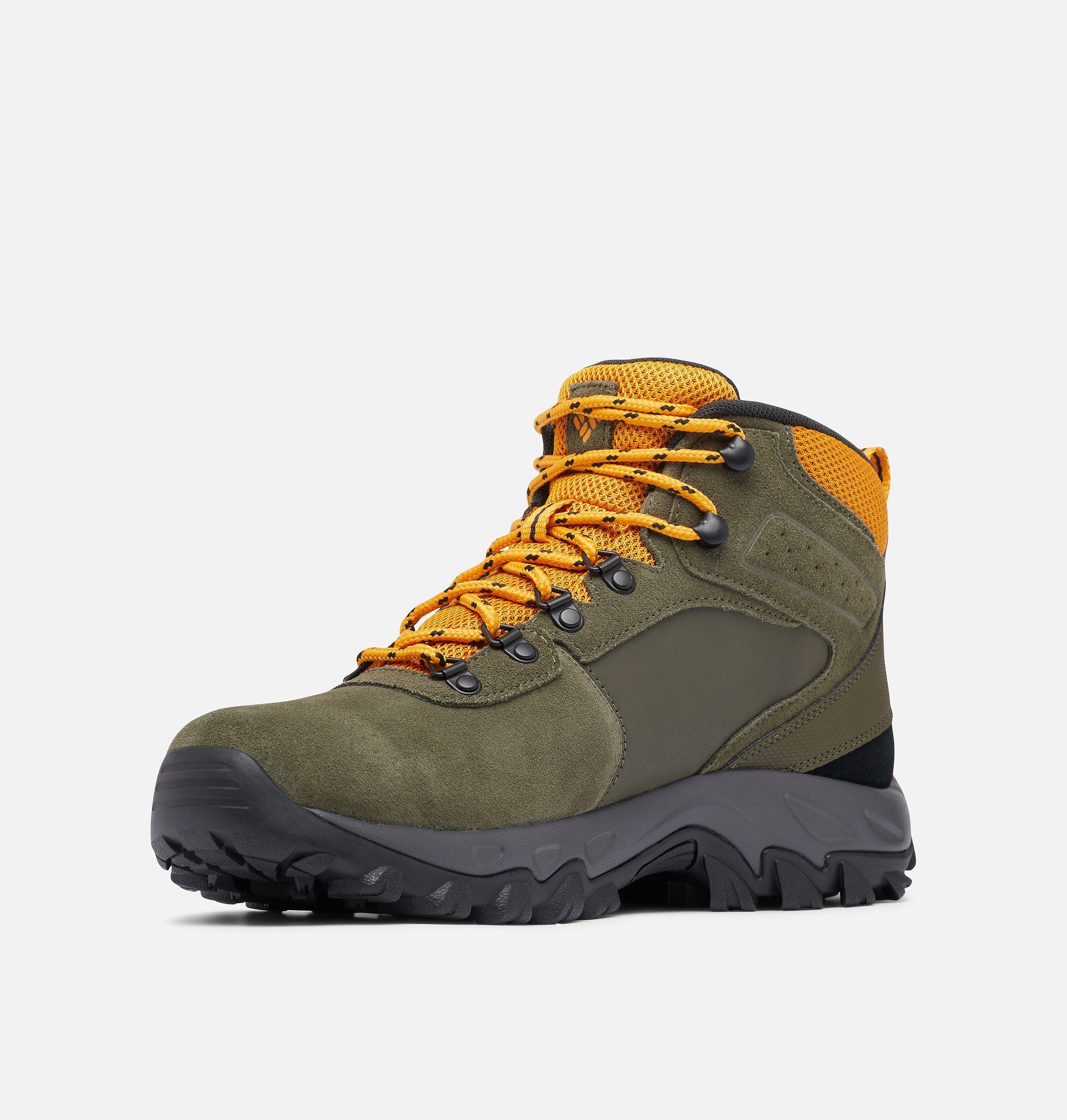 Men's Newton Ridge Plus II Suede Waterproof Hiking Boot - Wide 6