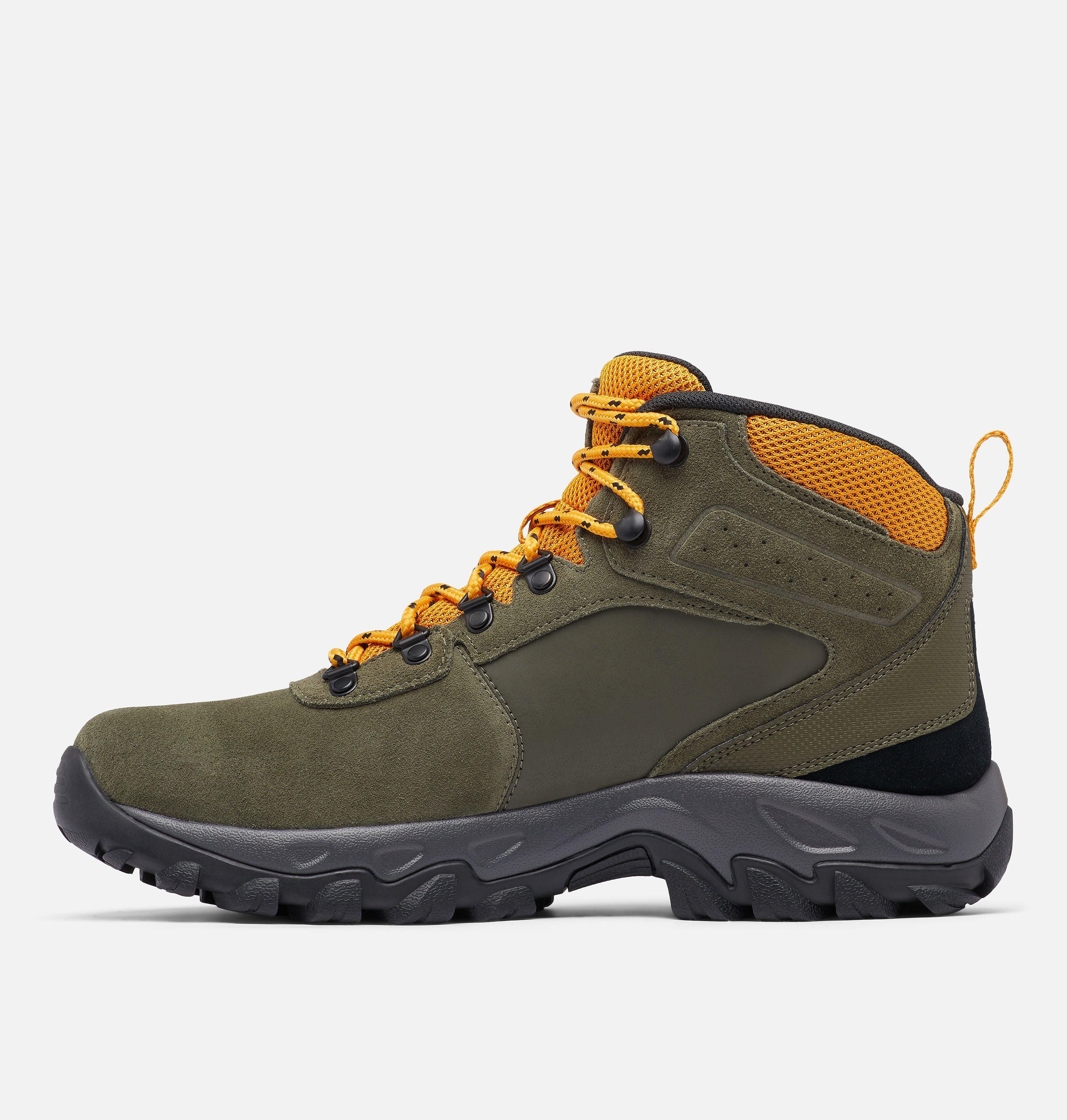 Men's Newton Ridge Plus II Suede Waterproof Hiking Boot - Wide 5