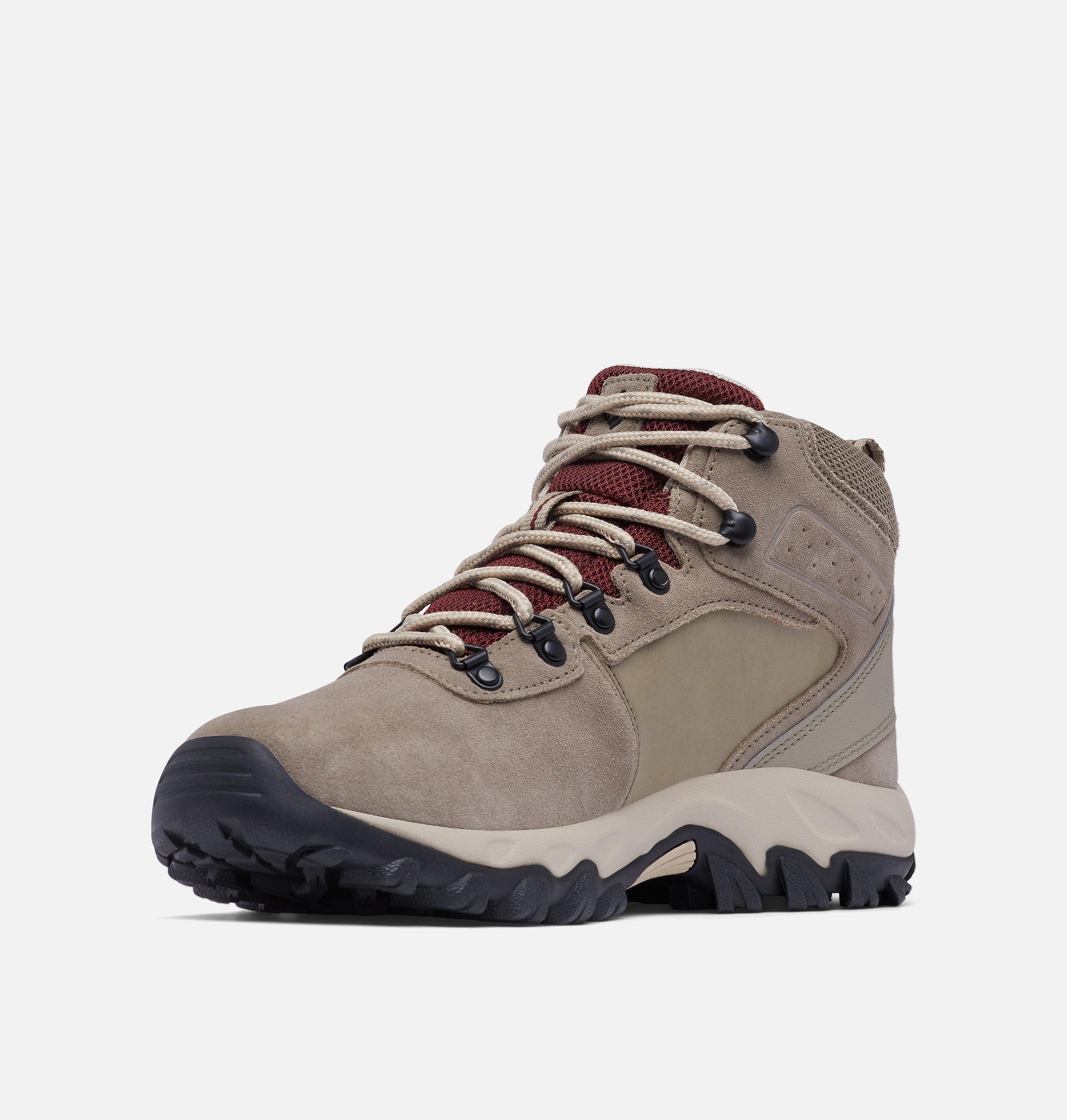 Men's Newton Ridge Plus II Suede Waterproof Hiking Boot - Wide 6