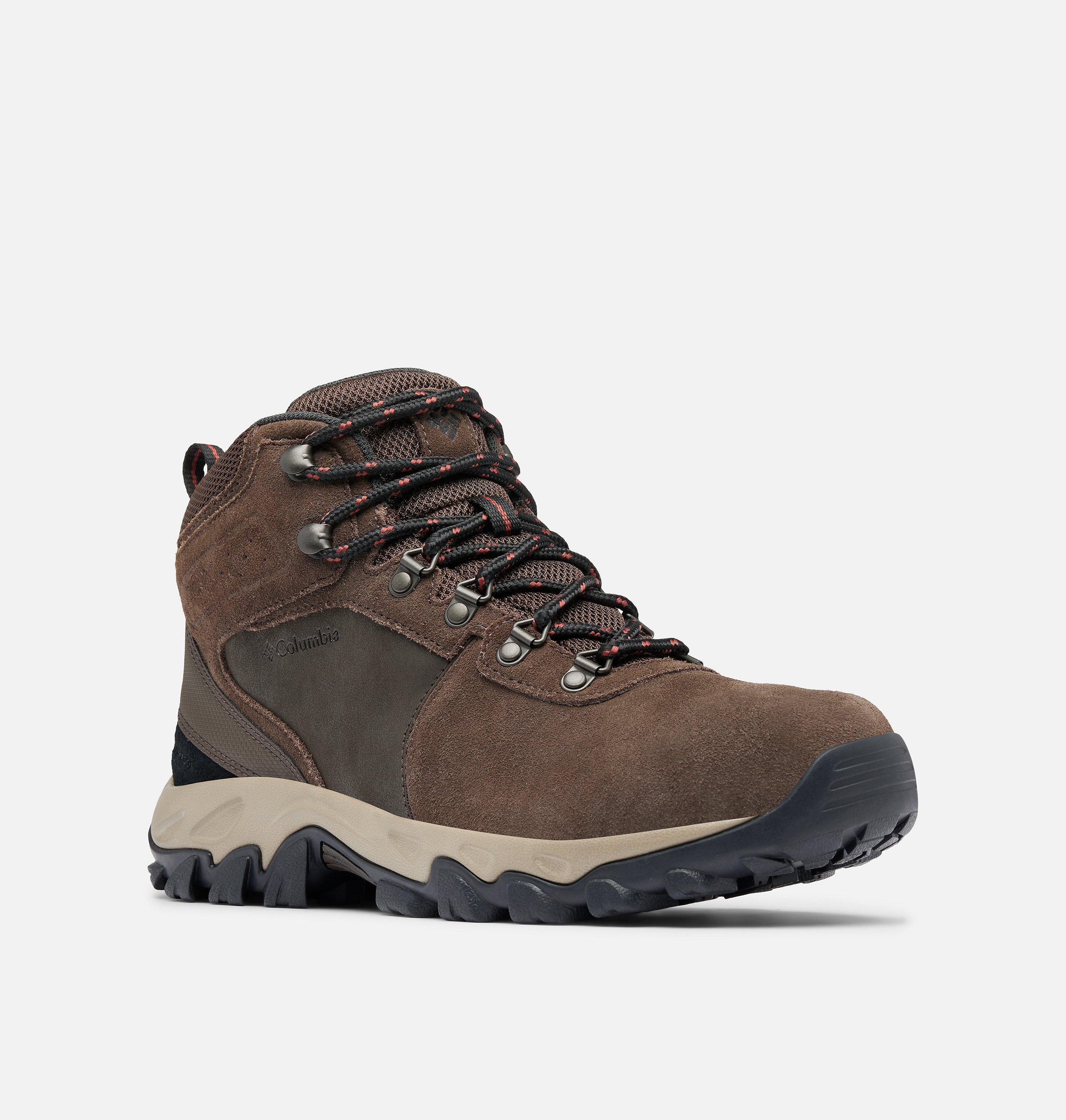 Men's Newton Ridge Plus II Suede Waterproof Hiking Boot - Wide 3