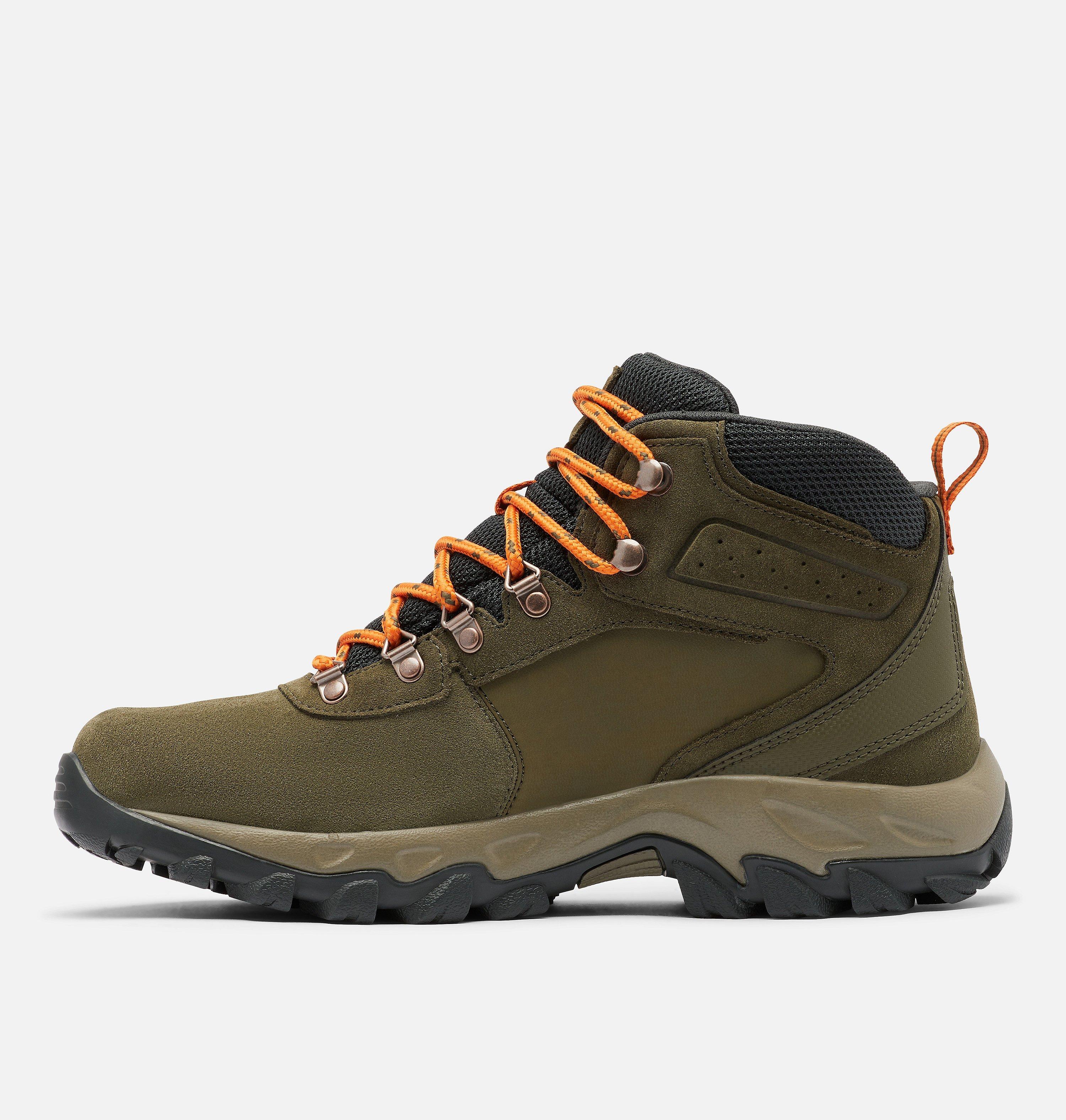 Men's Newton Ridge Plus II Suede Waterproof Hiking Boot - Wide 5