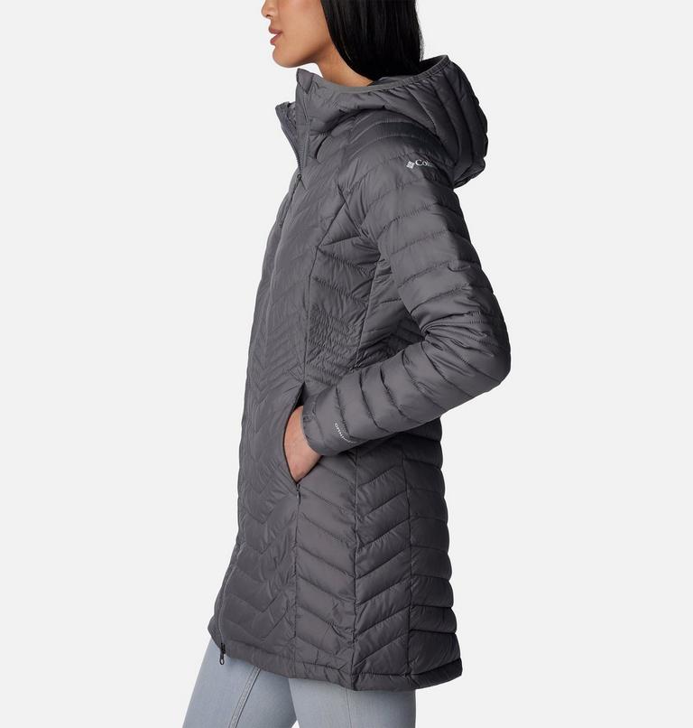 Women's Powder Lite Mid Insulated Jacket - 2023 COLLECTION, Color: City Grey, image 3