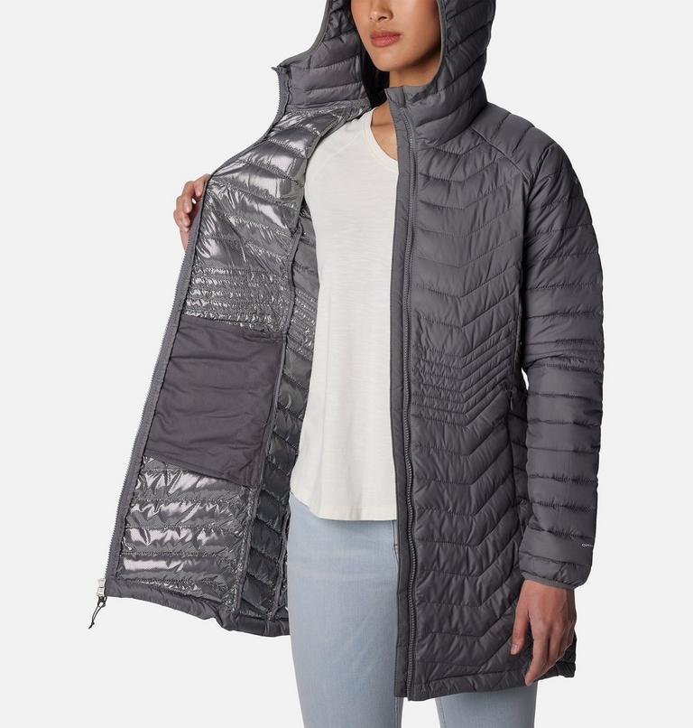 Women's Powder Lite Mid Insulated Jacket - 2023 COLLECTION, Color: City Grey, image 5