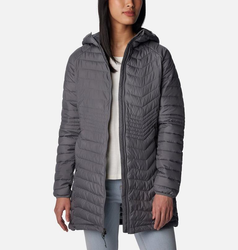 Women's Powder Lite Mid Insulated Jacket - 2023 COLLECTION, Color: City Grey, image 7