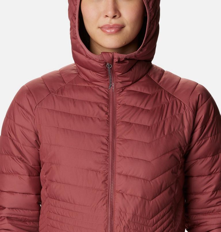 Powder Lite Mid Jacket | 679 | XXL, Color: Beetroot, image 4