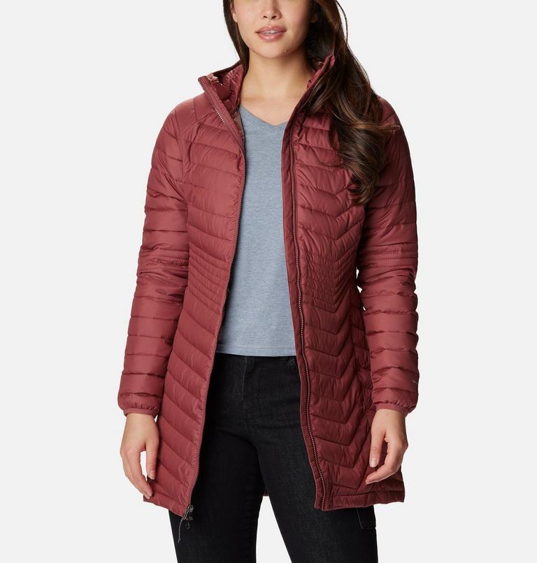 Powder Lite Mid Jacket | 679 | XXL, Color: Beetroot, image 7
