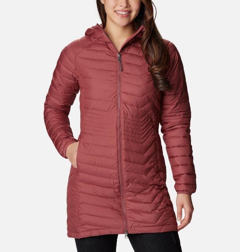 Powder Lite Mid Jacket | 679 | XXL, Color: Beetroot, image 1