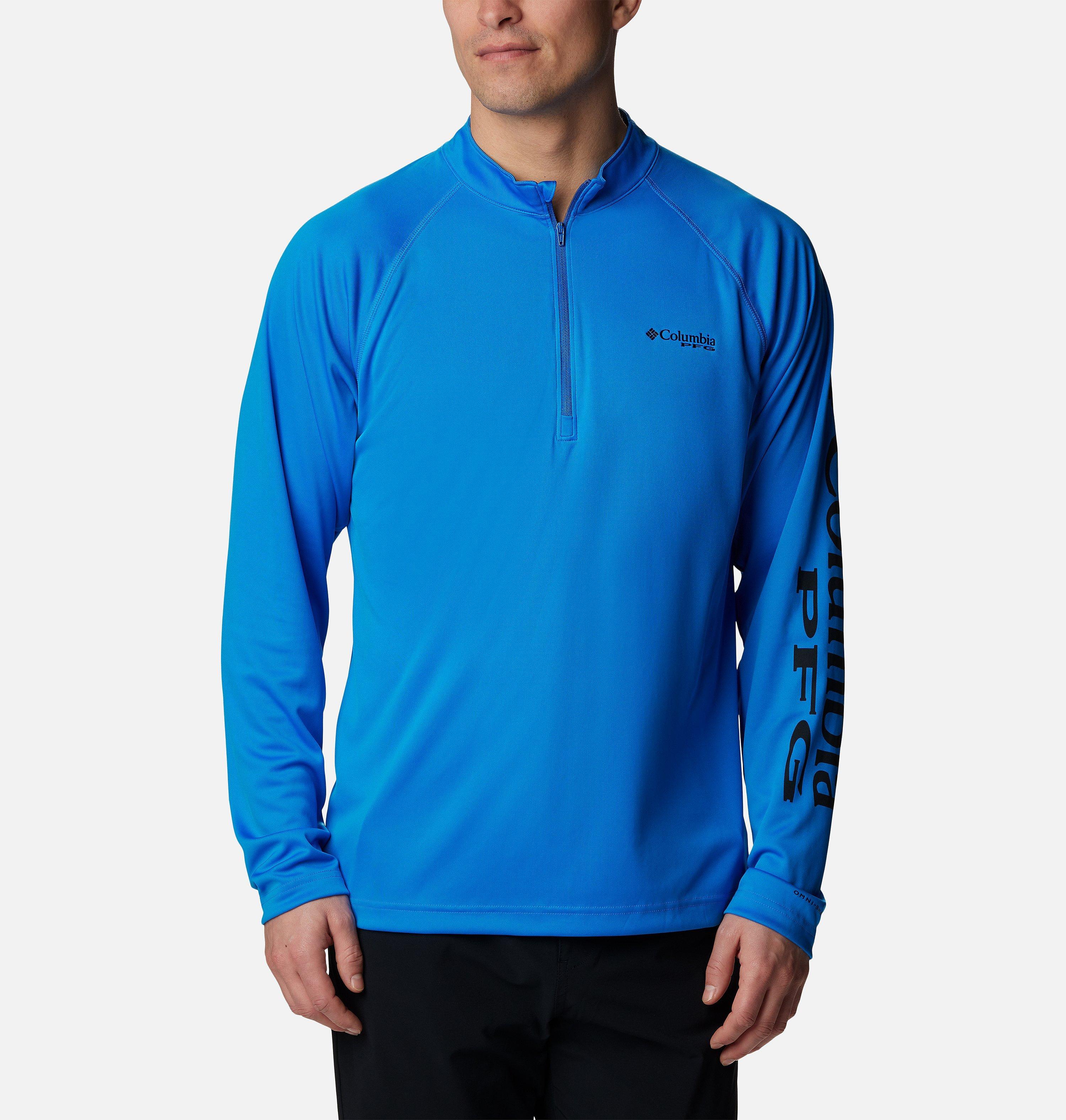 Men's PFG Terminal Tackle ¼ Zip Fishing Shirt