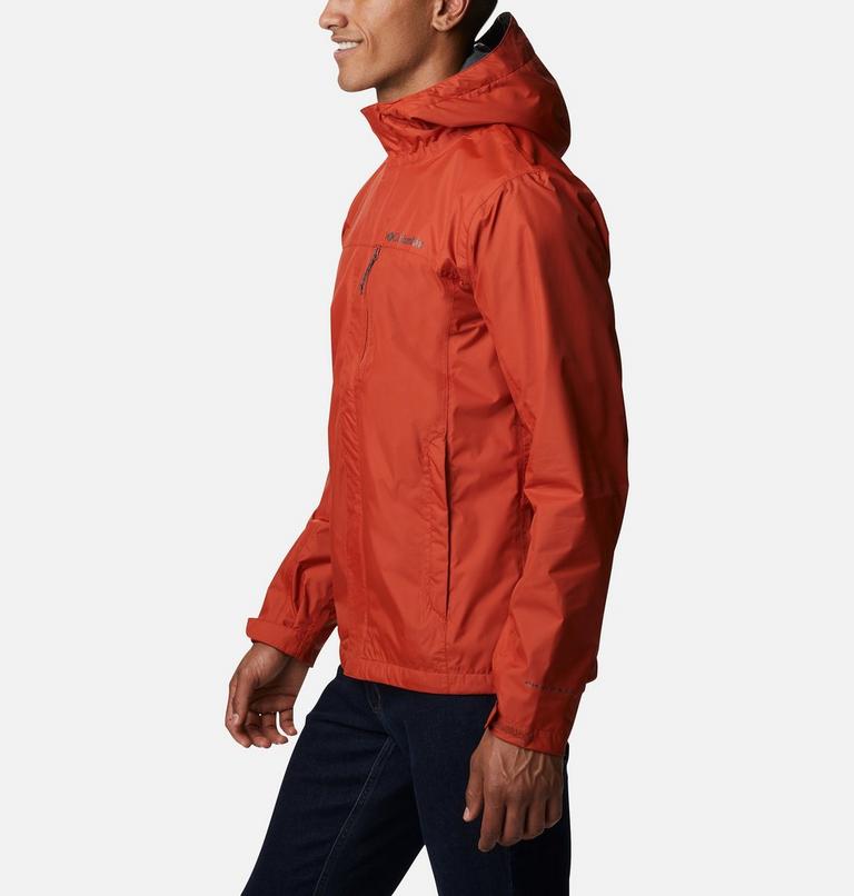 Men's Pouring Adventure II Waterproof Walking Jacket, Color: Dark Sienna, image 3