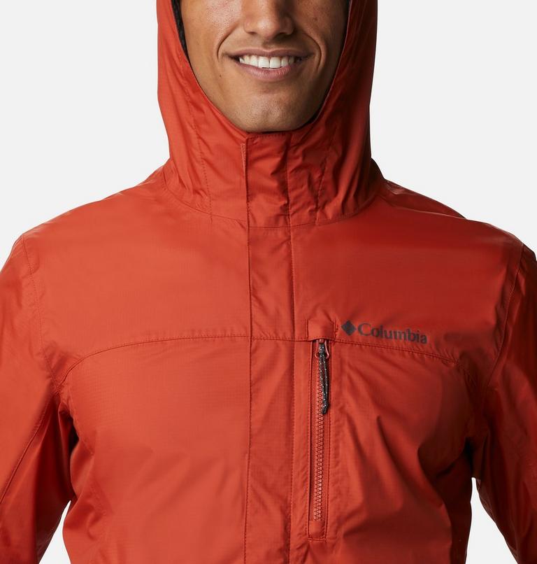 Men's Pouring Adventure II Waterproof Walking Jacket, Color: Dark Sienna, image 4