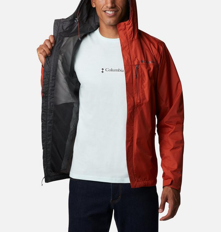 Men's Pouring Adventure II Waterproof Walking Jacket, Color: Dark Sienna, image 5