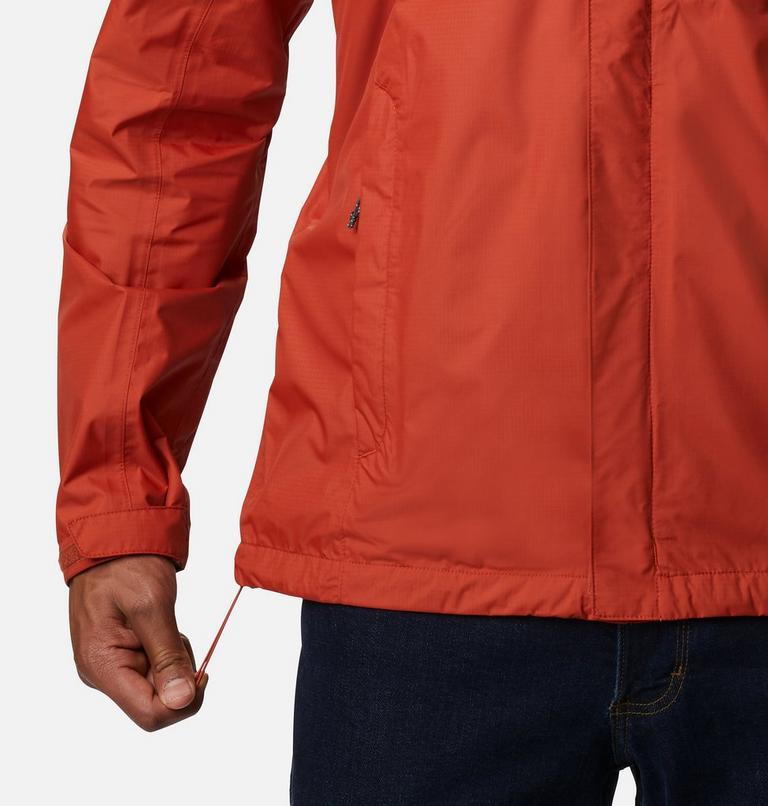 Men's Pouring Adventure II Waterproof Walking Jacket, Color: Dark Sienna, image 6