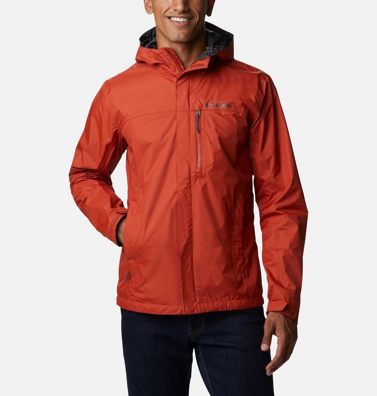 Men's Pouring Adventure II Waterproof Walking Jacket, Color: Dark Sienna, image 1
