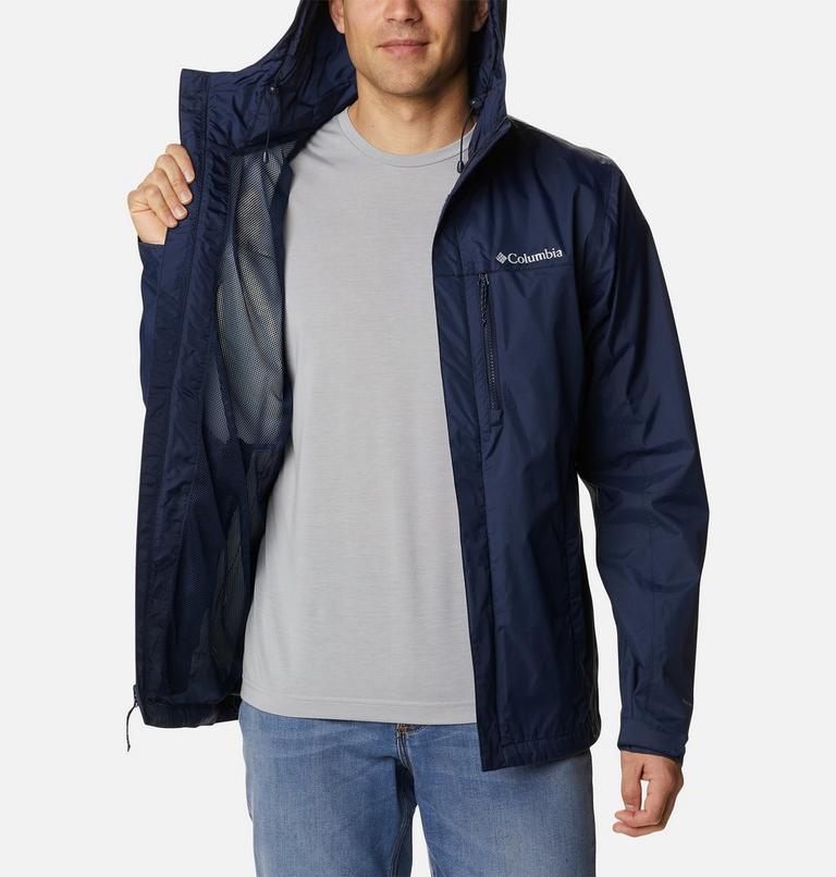 Men's Pouring Adventure II Waterproof Walking Jacket, Color: Collegiate Navy, image 5