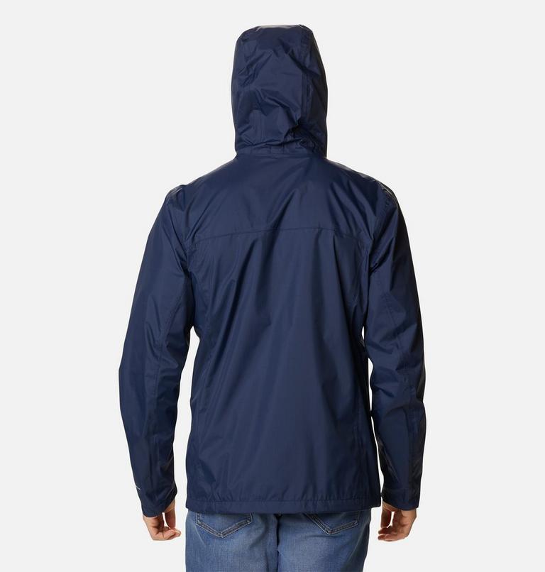 Men's Pouring Adventure II Waterproof Walking Jacket, Color: Collegiate Navy, image 2