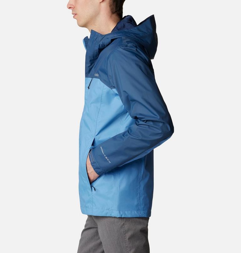 Men's Pouring Adventure II Waterproof Walking Jacket, Color: Skyler, Dark Mountain, image 3