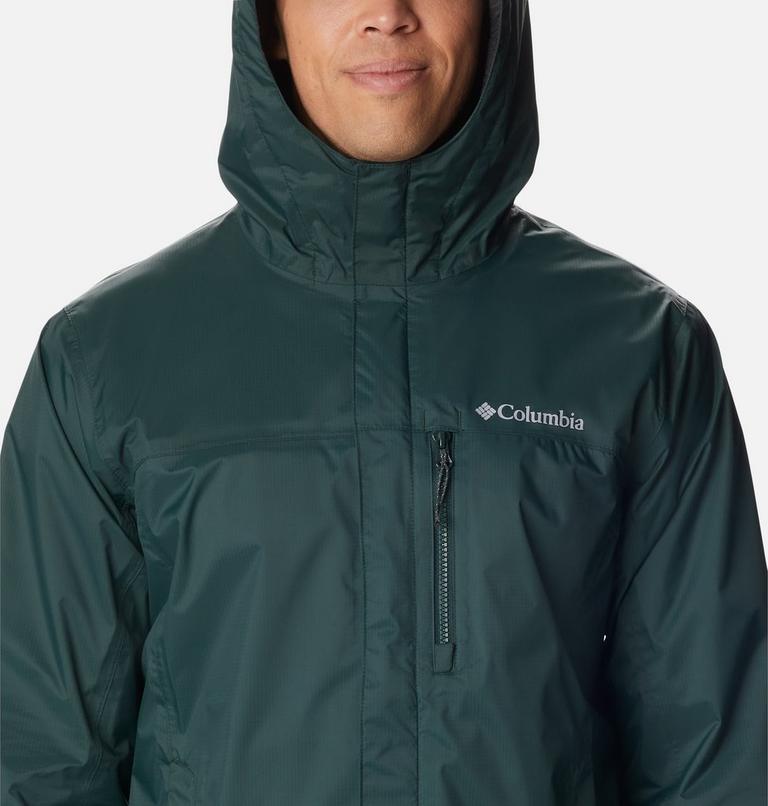 Men's Pouring Adventure II Waterproof Walking Jacket, Color: Spruce, image 4