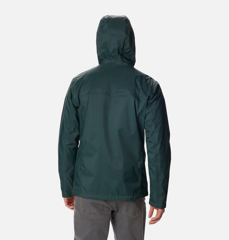 Men's Pouring Adventure II Waterproof Walking Jacket, Color: Spruce, image 2