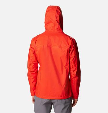 Men's Pouring Adventure II Waterproof Walking Jacket, Color: Spicy, image 2