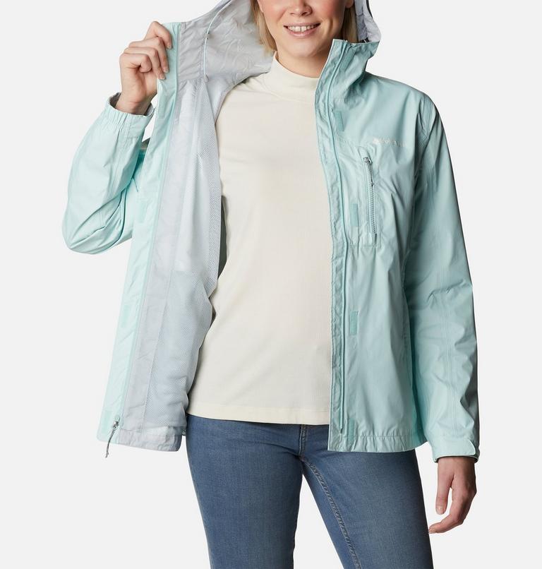 Women's Pouring Adventure II Waterproof Walking Jacket, Color: Icy Morn, image 5
