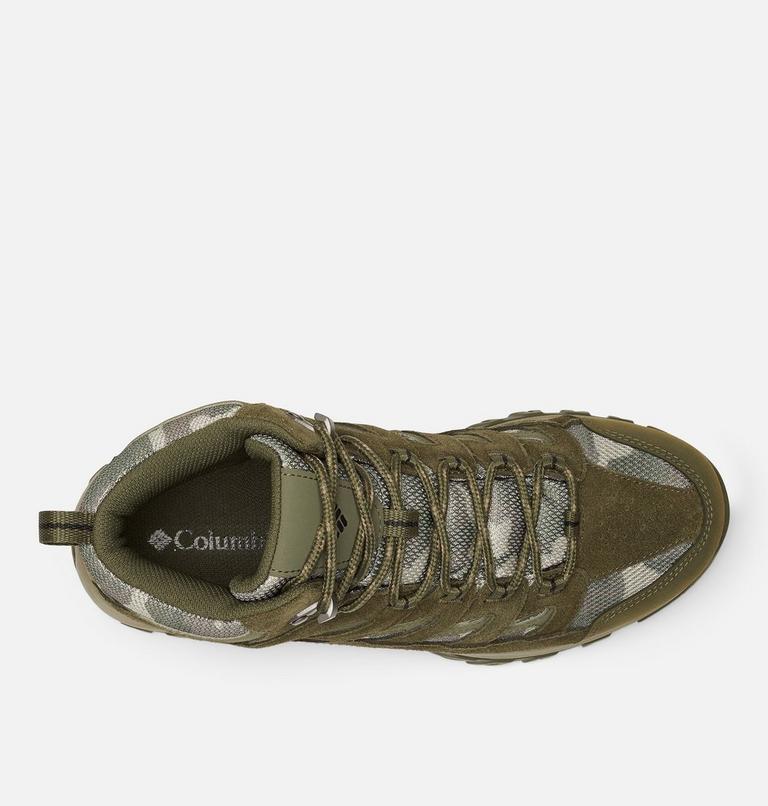 Men's Crestwood Mid Waterproof Hiking Shoe, Color: Nori, Black, image 3